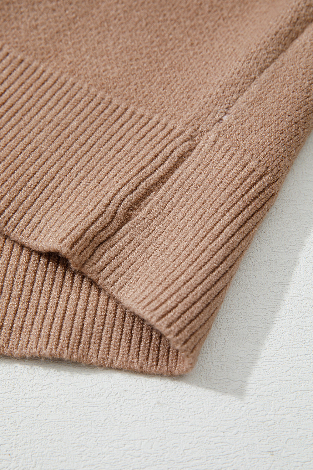 Threaded Pear Women's Eliana Block Knit Baggy Sweater