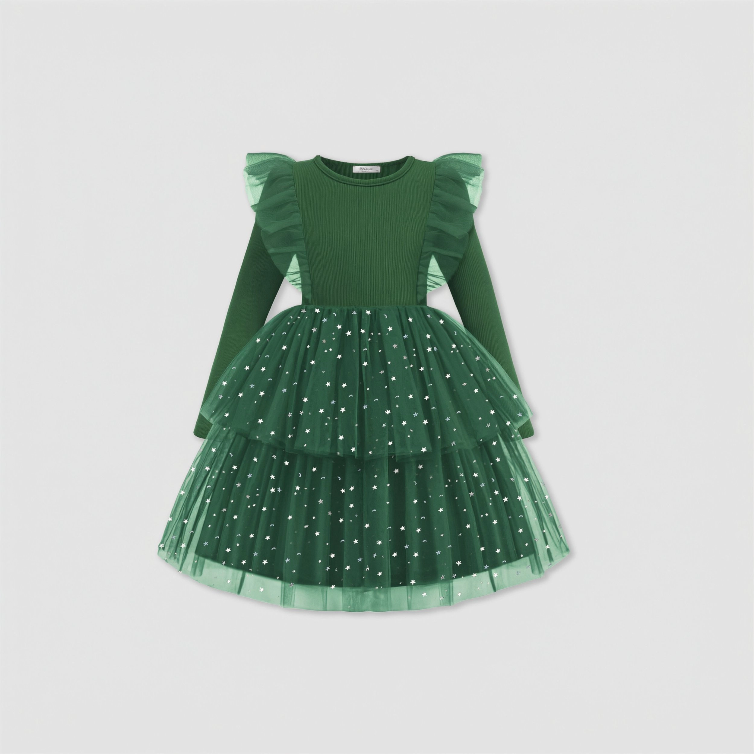 Arshiner Dress Baby Girl'ss Tutu Tiered Formal Party Sequin Tulle Dresses Fall Winter Clothes