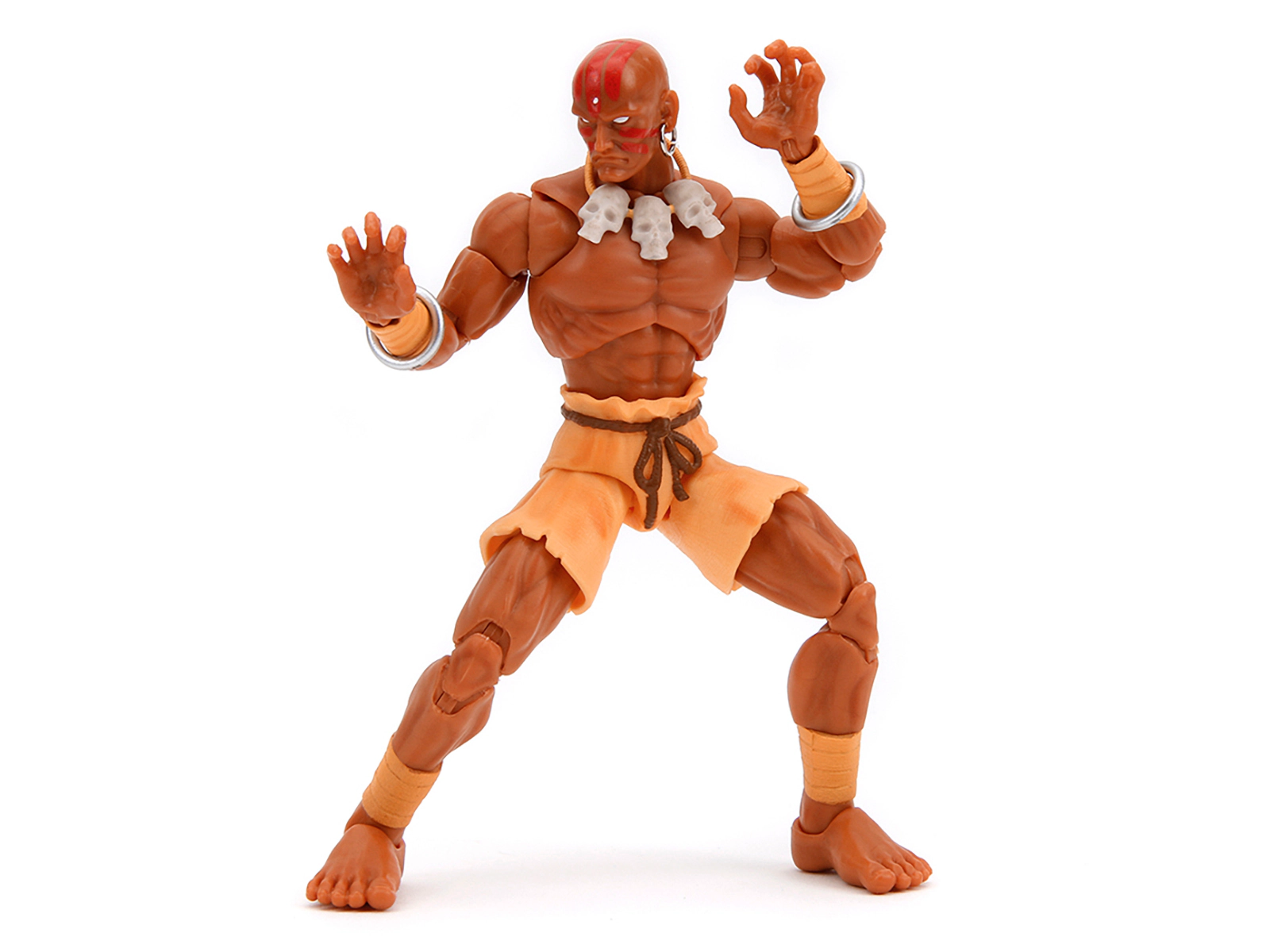 Jada Dhalsim 6" Moveable Figure with Alternate Head and Limbs "Ultra Street Fighter II: The Final Challengers"