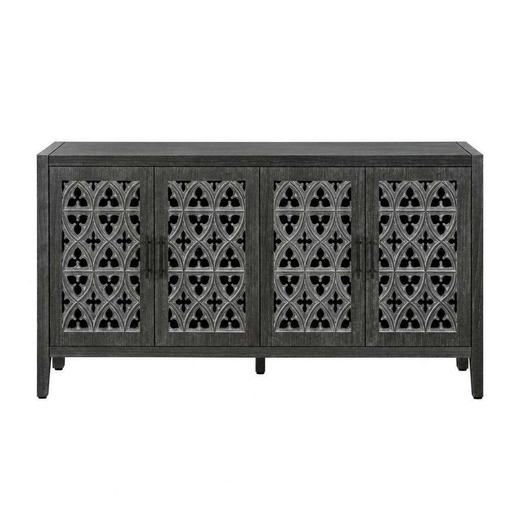 GOODSILO Adjustable Shelf Freestanding Storage Cabinet