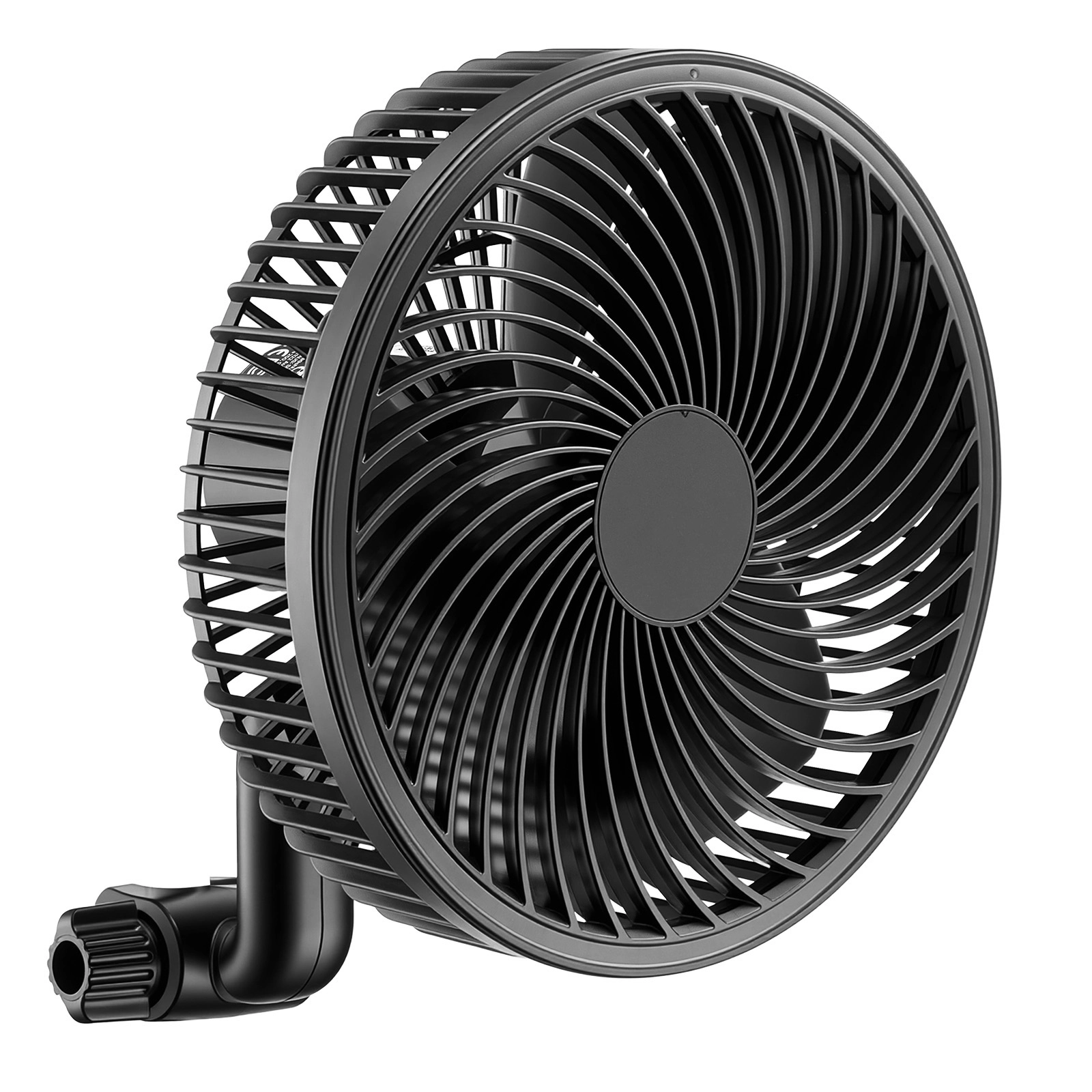 HONGGE Fan Clip On Fan Port with & Circulation Mode for Circulation Black
