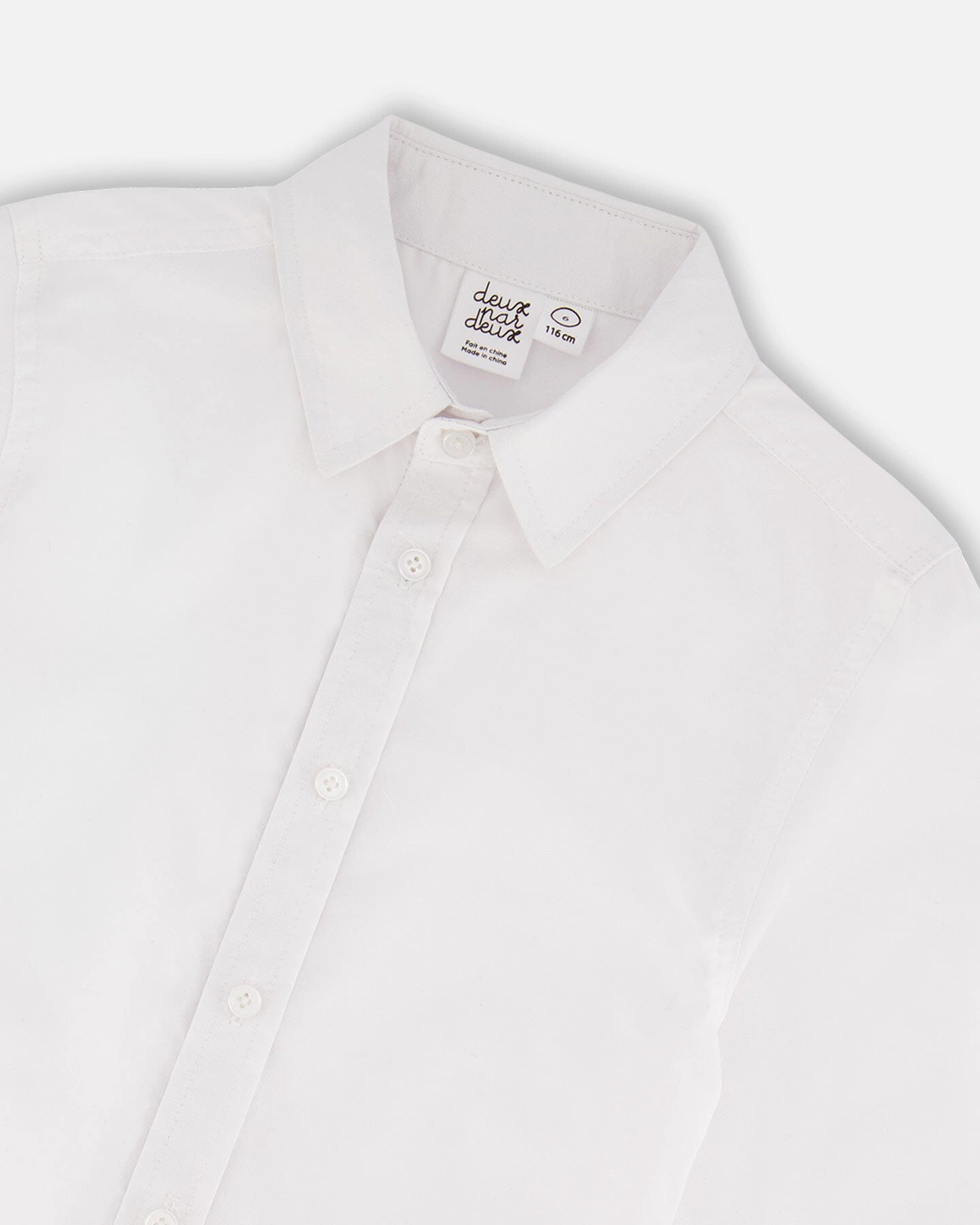 Deux par Boys Button Down Long Sleeve Shirt
