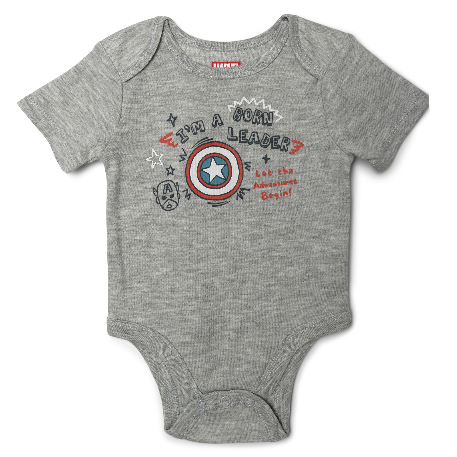 Marvel Comics Baby 5-Pack One Piece Bodysuits