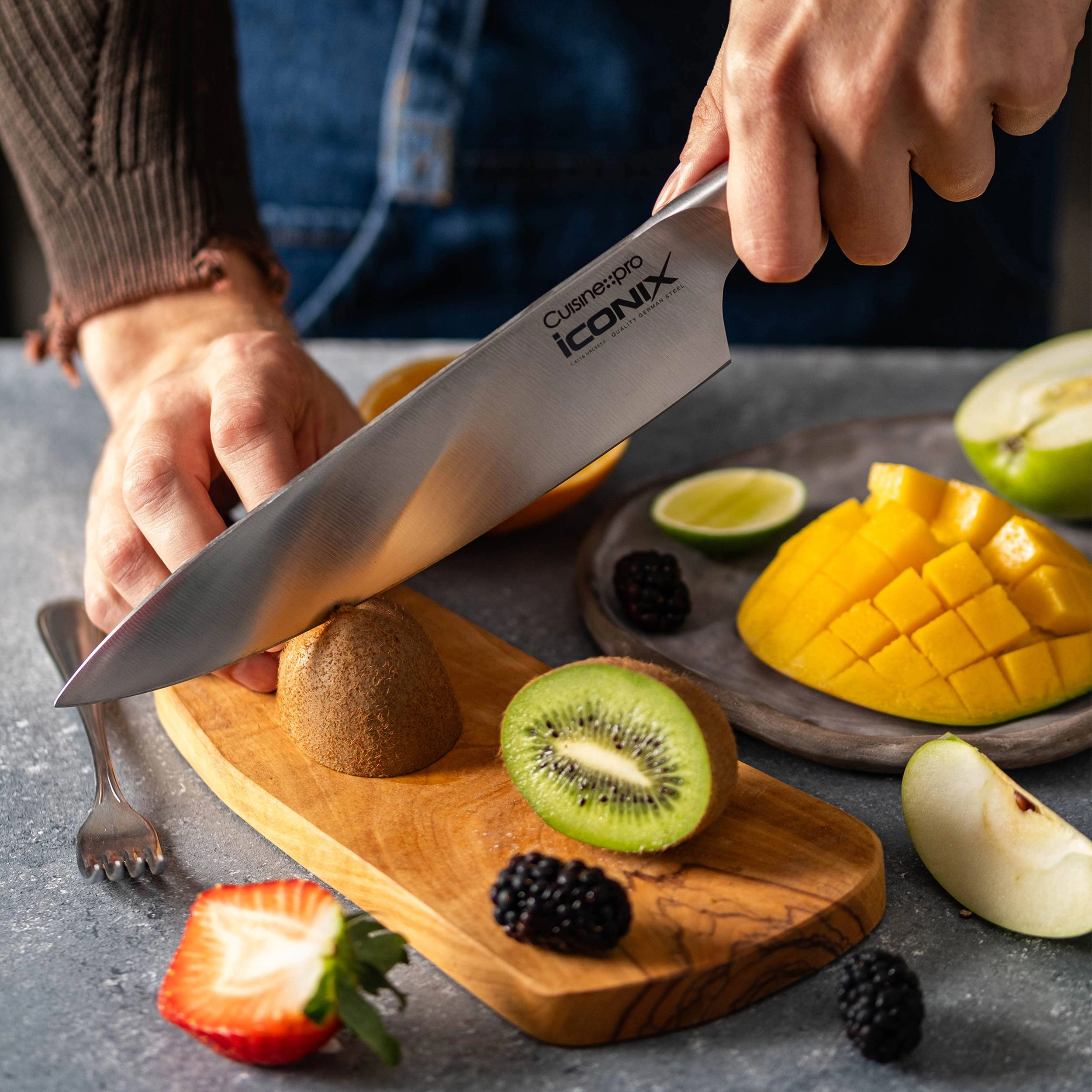 Cuisine::pro® iconiX® Holz Knife Block 6 Piece