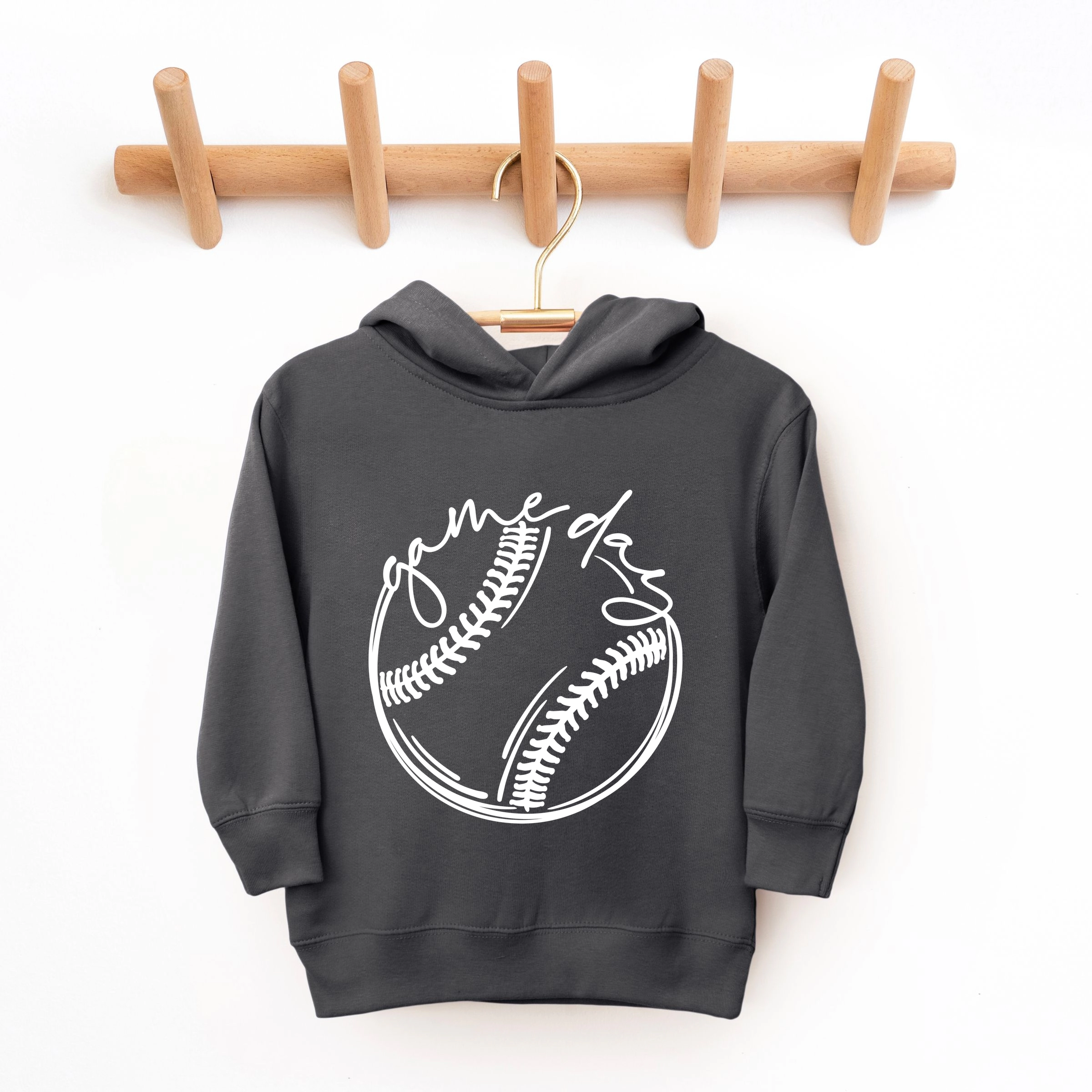 The Juniper Shop - Game Day Baseball Toddler Hoodie