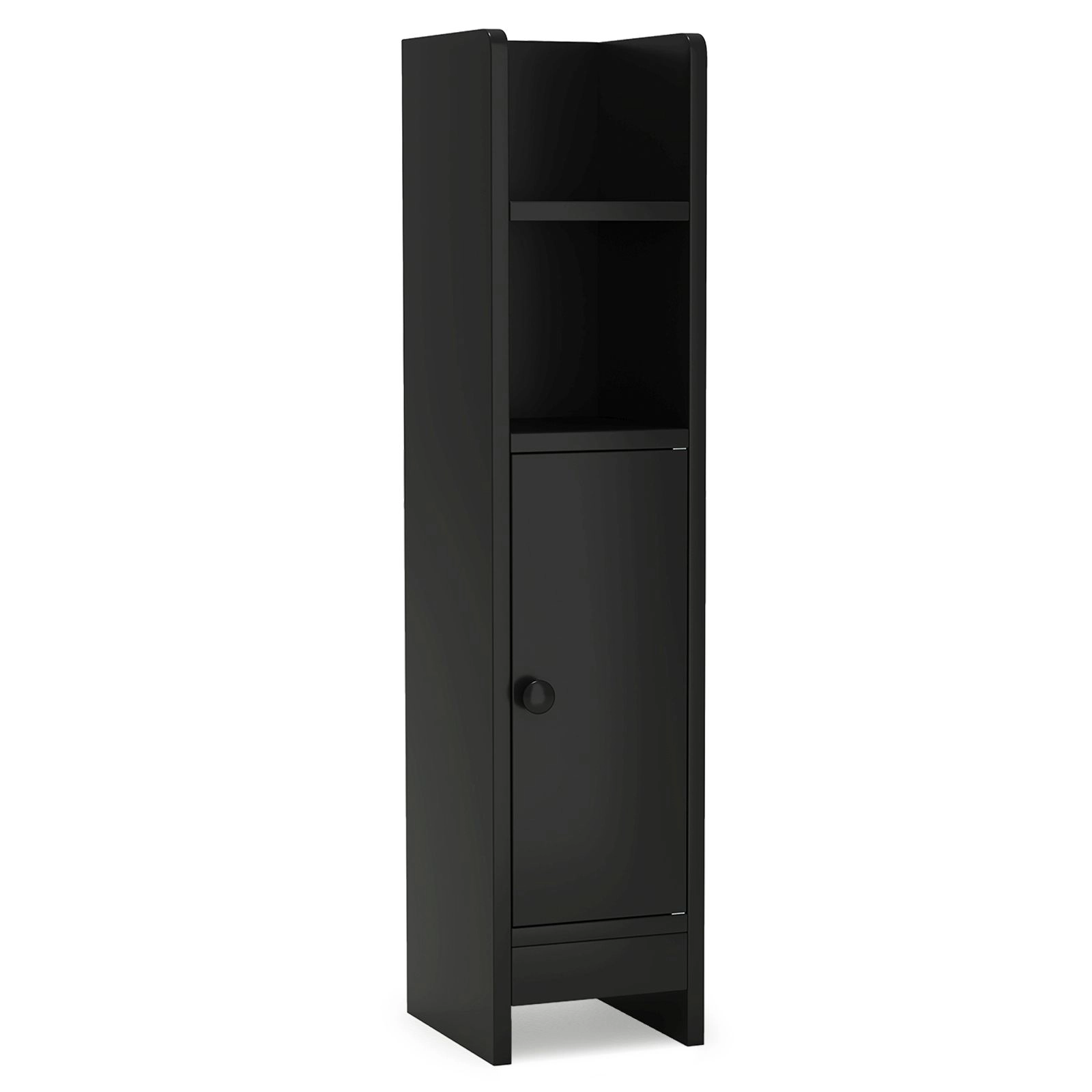 SlickBlue Slim Bathroom Storage Cabinet with Adjustable Shelf and Door