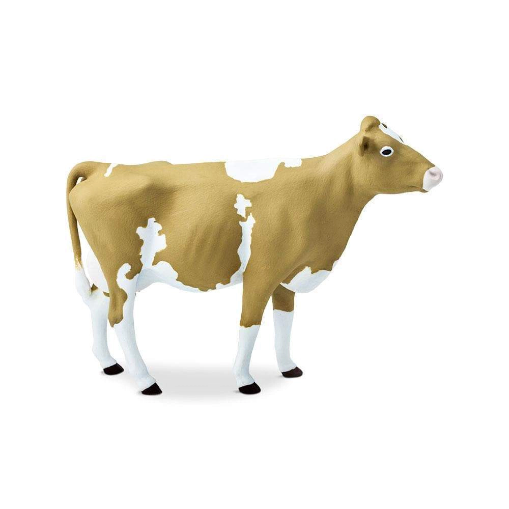Safari Ltd. - Guernsey Cow Kids Toy Figure