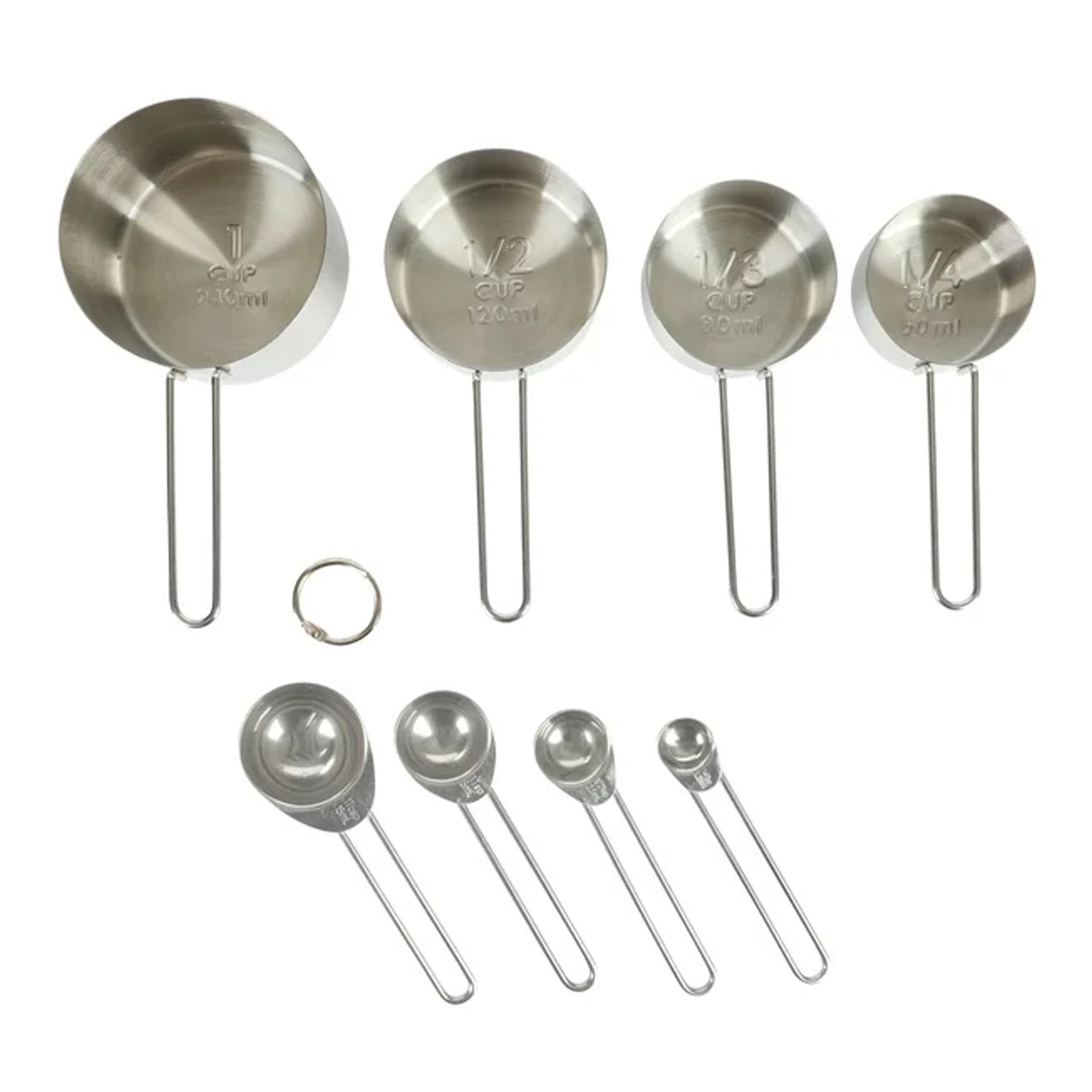 Martha Stewart Everyday 18 Piece Stainless Steel and Wood Assorted Gadget Set
