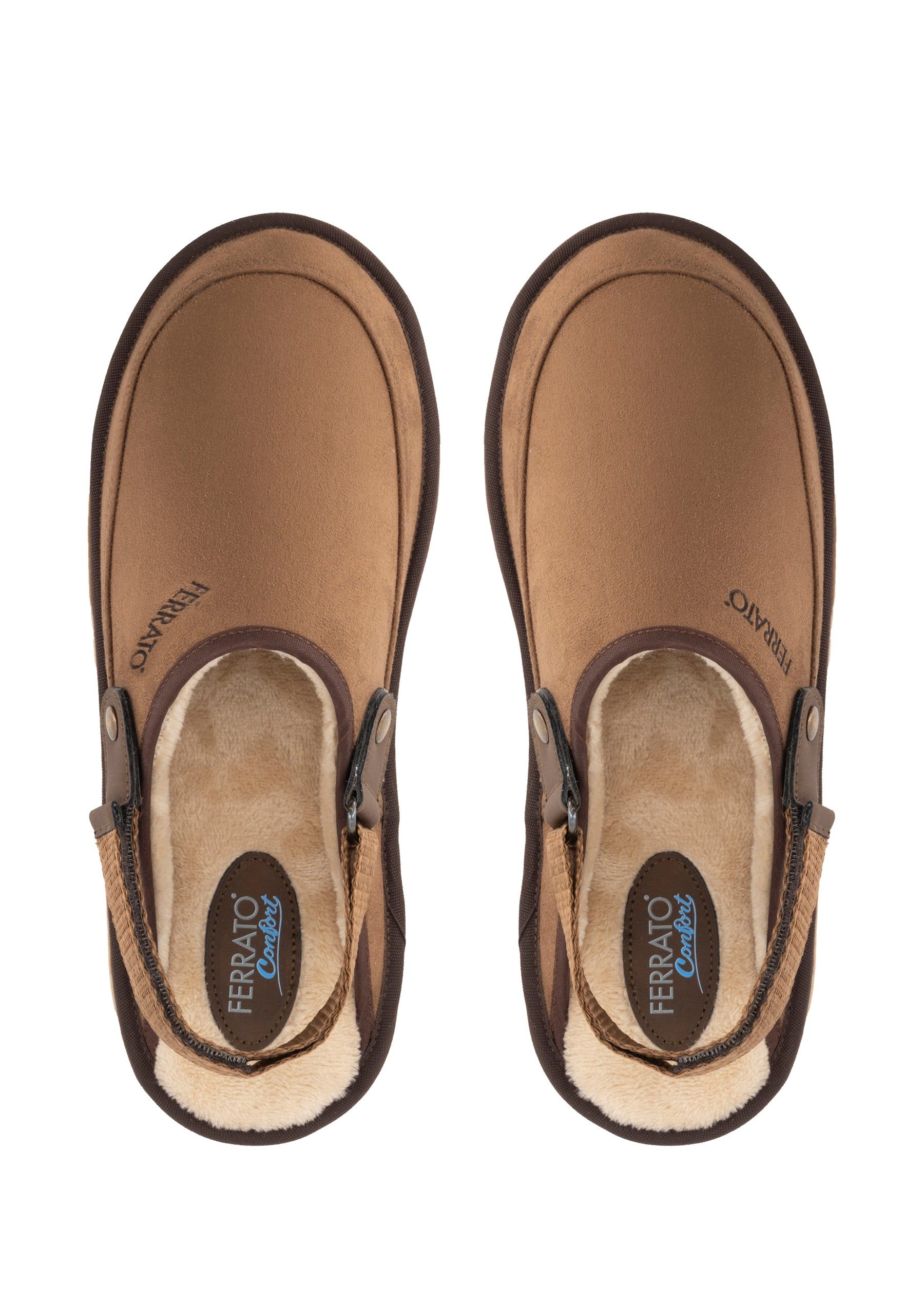 Ferrato Mens Slip-On Slippers