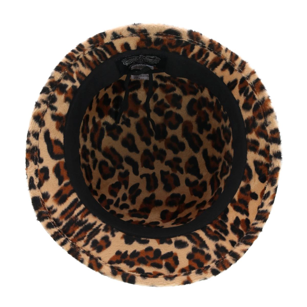 Epoch Hats Company Women's Leopard Print Cloche Hat with Grosgrain band