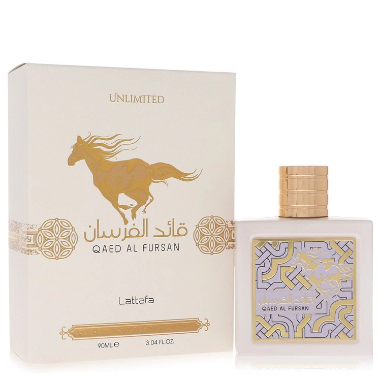 Lattafa Qaed Al Fursan Unlimited Eau de Parfum Spray - 3.04 Fl Oz (90 ml)