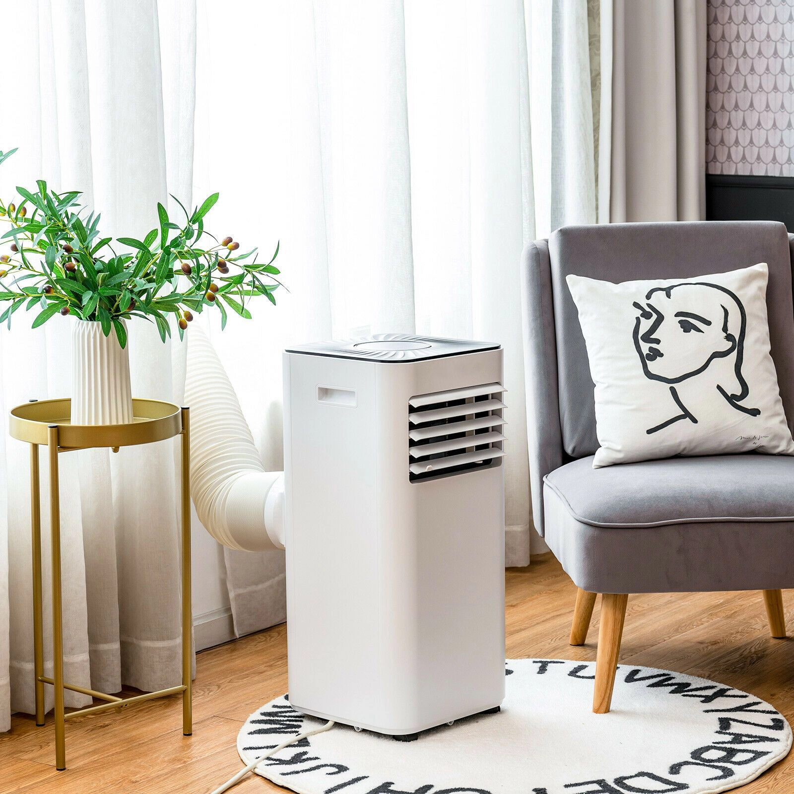 SlickBlue Unisex Portable 10000 BTU Air Conditioner
