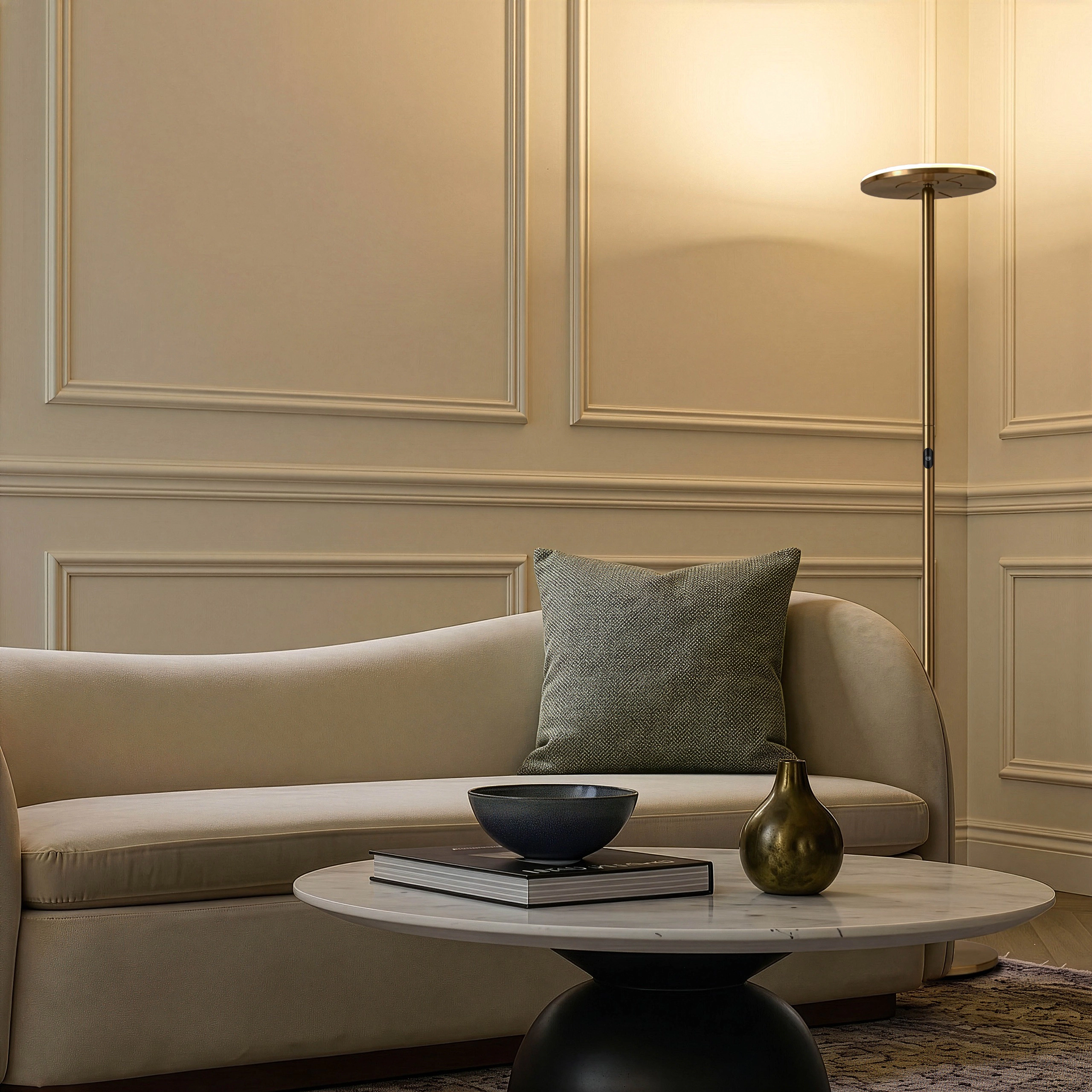 Brightech Sky Flux LED Floor Lamp