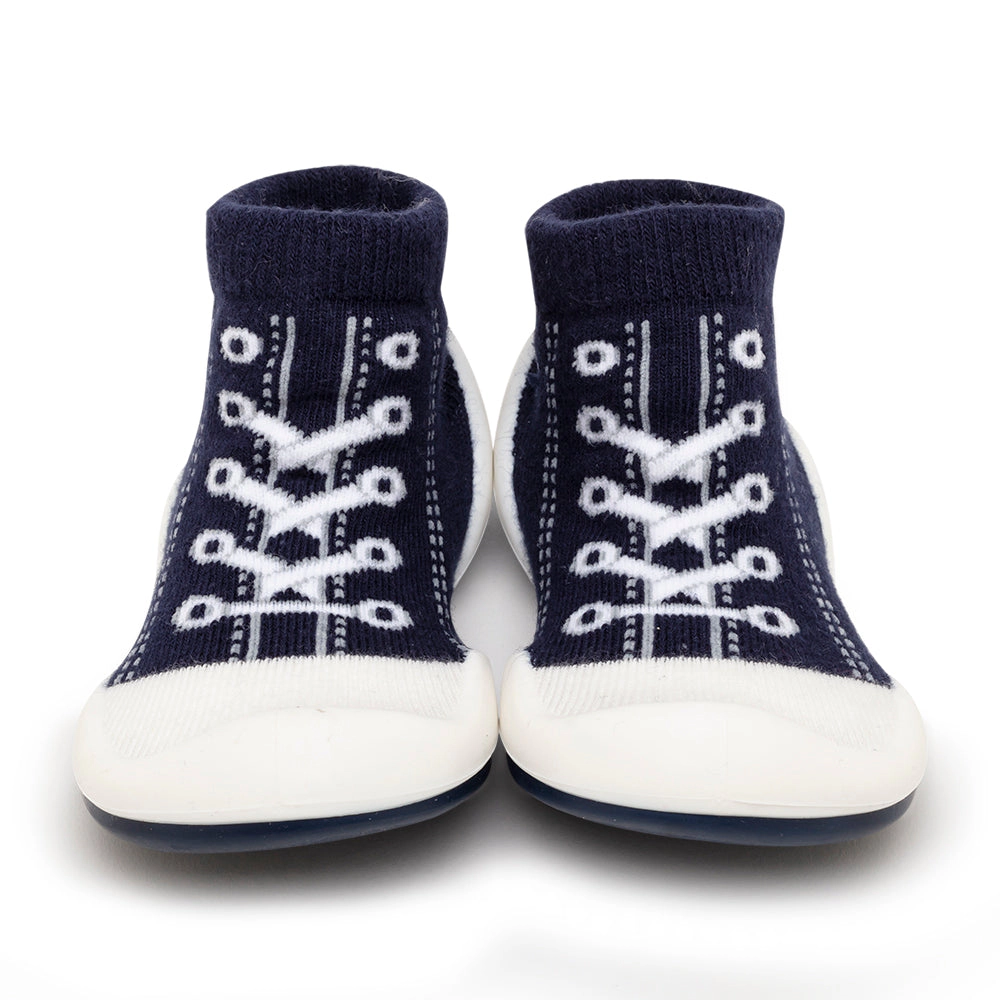 Komuello Toddler Girl Boy First Walk Sock Shoes Sneakers