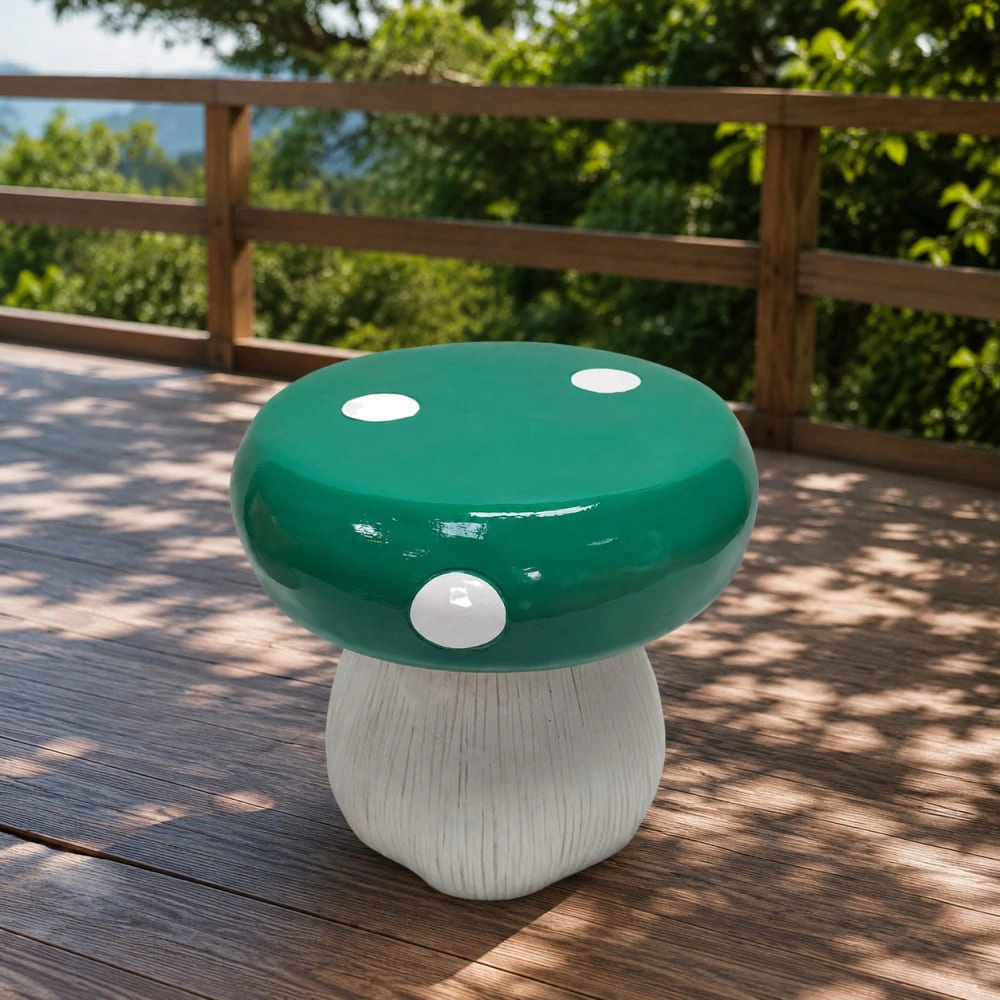 WOW PIONEER Compact Square Resin Patio Stool