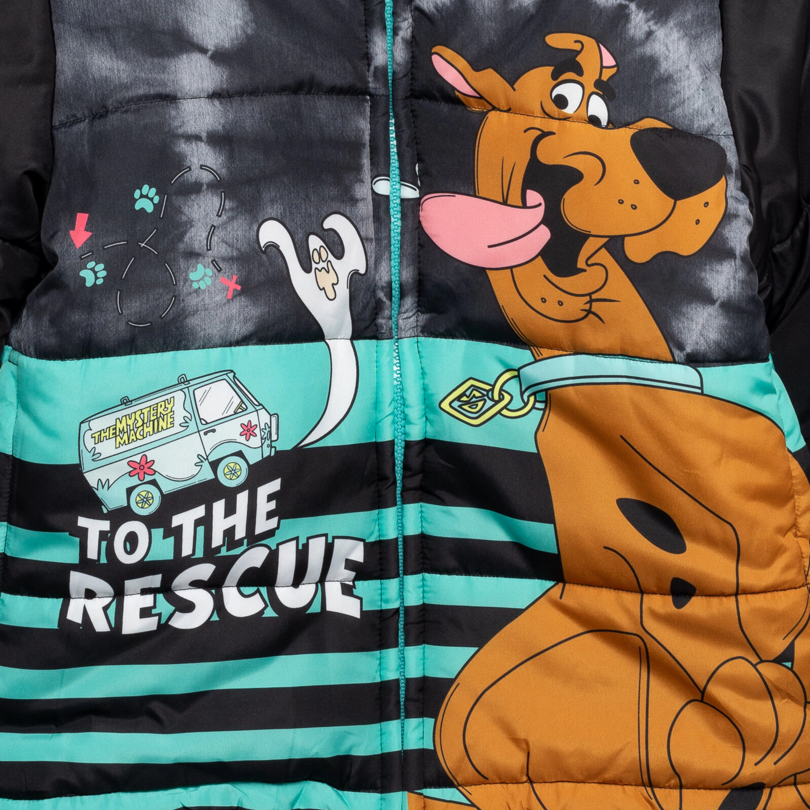 Scooby-Doo  Boys' Hooded Puffer Coat