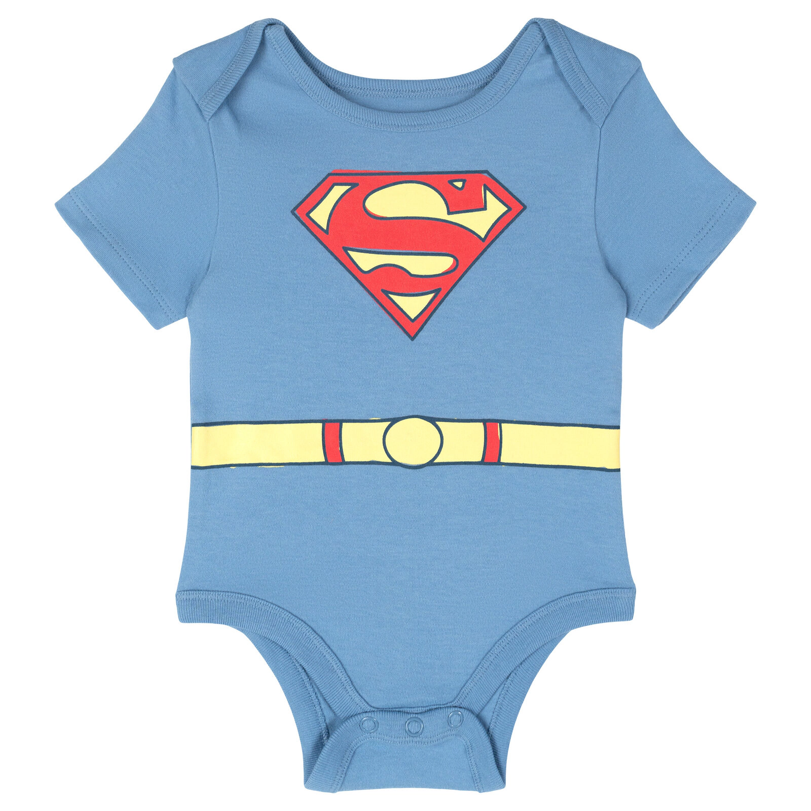 WARNER BROS Justice League Baby Boys' 3-Pack Short Sleeve Bodysuits