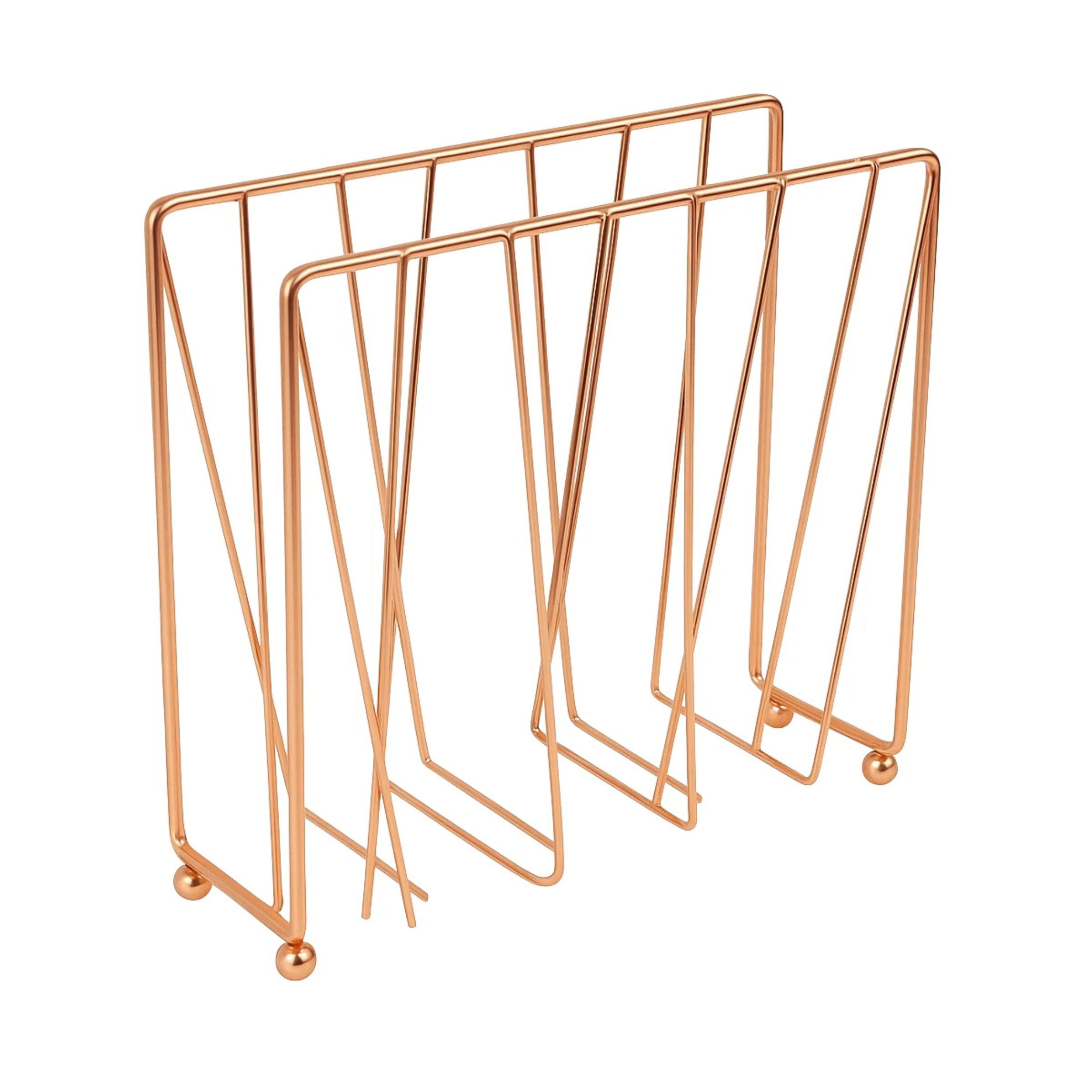 Home Collection Rose Gold Napkin Holder for Table & Countertop