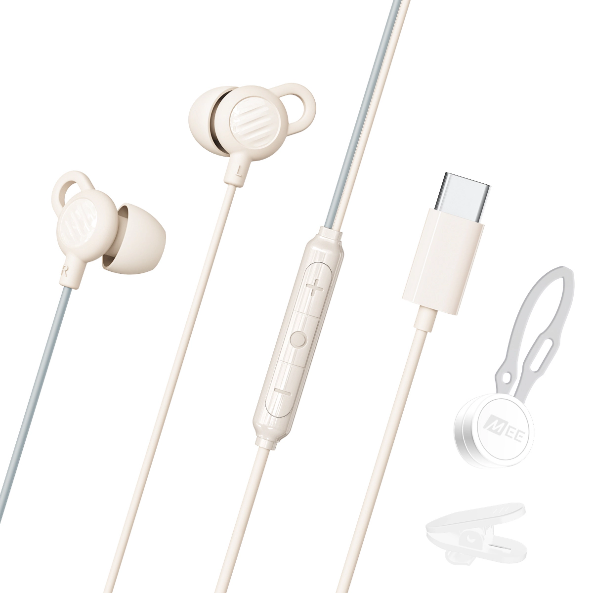 MEE audio SleepTones USB-C Wired Sleeping Earbuds