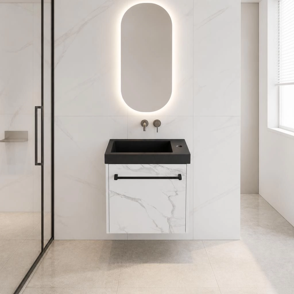 ELEMENT ACE Plywood Floor Standing Bathroom Storage Cabinet