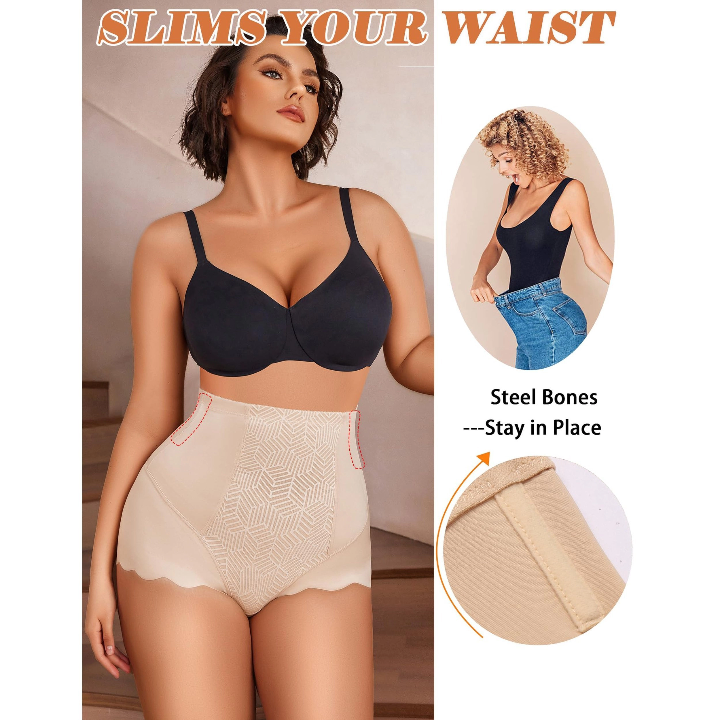 Avidlove Women's High Waisted Shapewear Briefs
