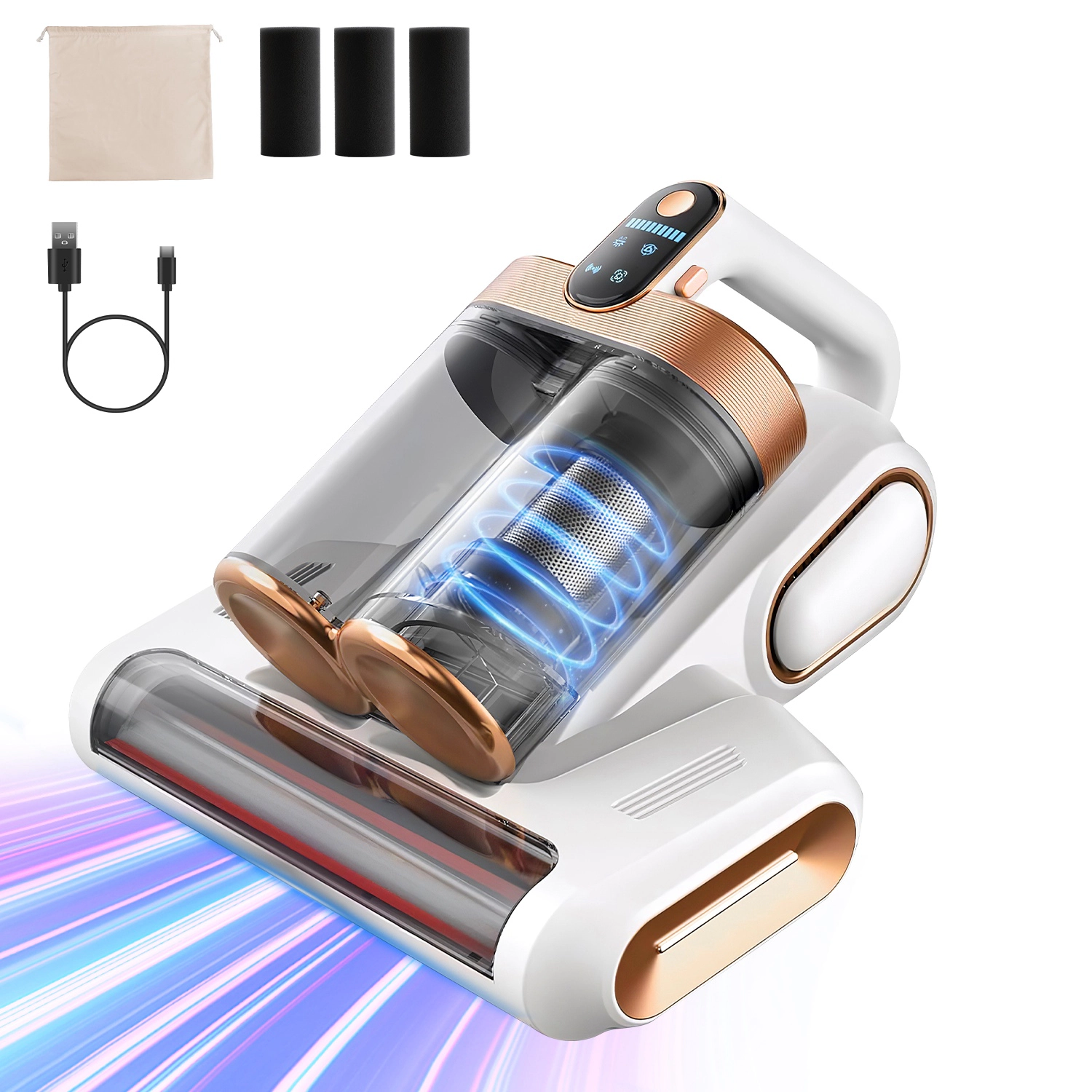 GBruno Cordless UV Mattress Vacuum Cleaner