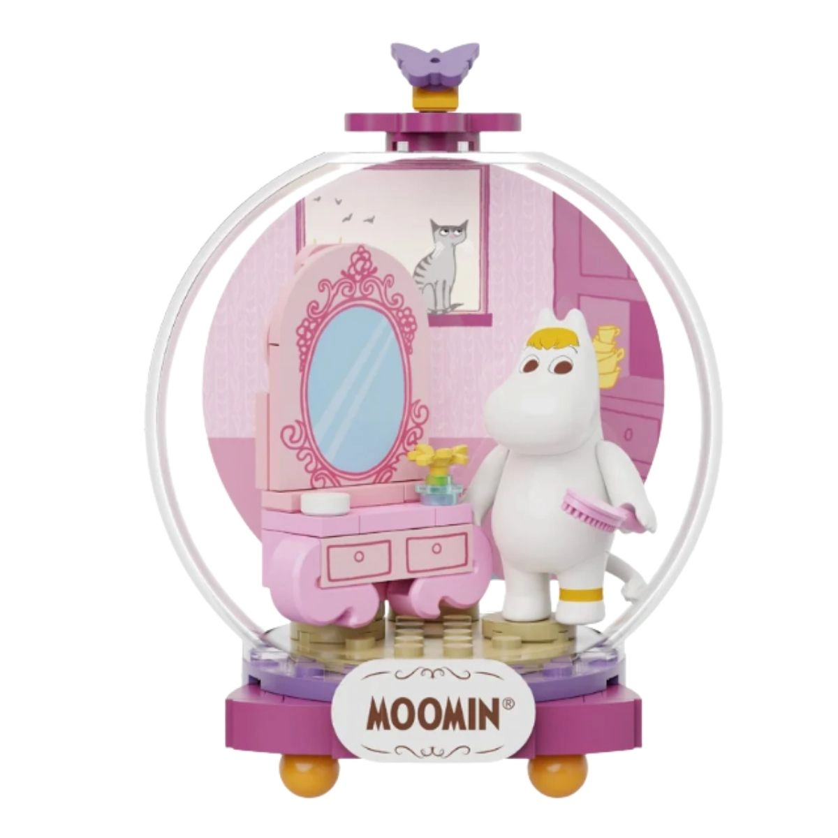 Pantasy Moomin Snorkmaiden's Dresser #87208 Building Block Set – 84-Piece