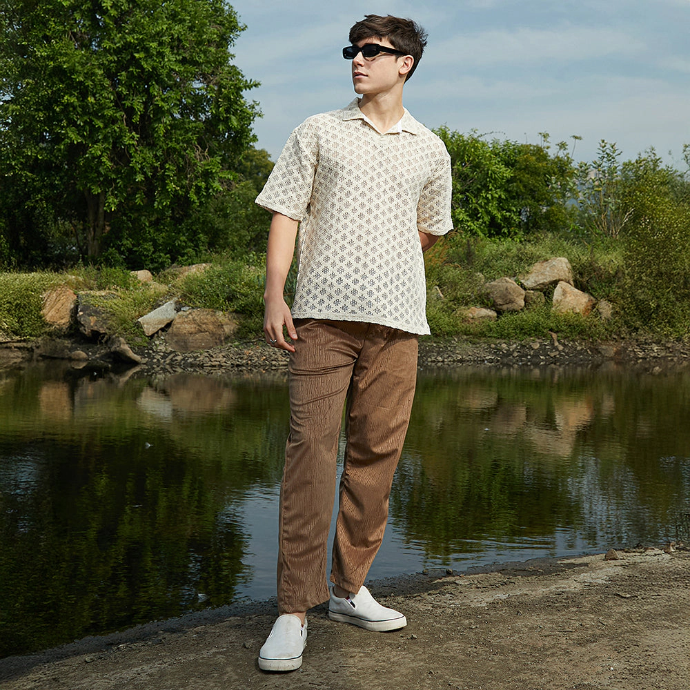 Oblique Oversized Polo T-Shirt