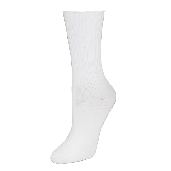 Jefferies Socks Kids' Cotton Seamless Toe Casual Crew Sock (Pack of 3)