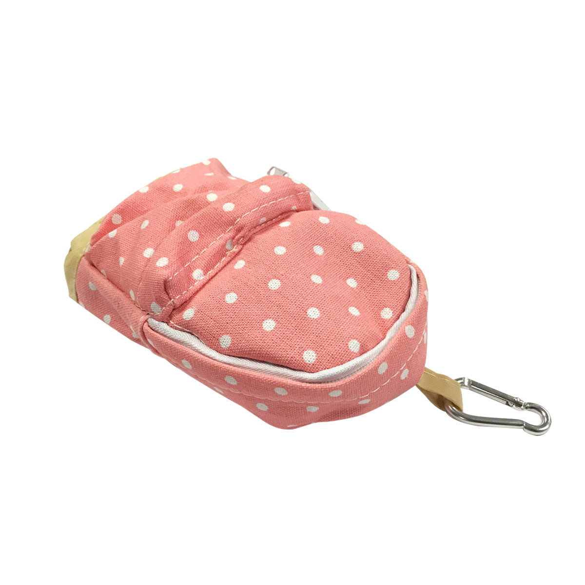 Wrapables Mini School Bag Coin and Wallet Pouch, Pink