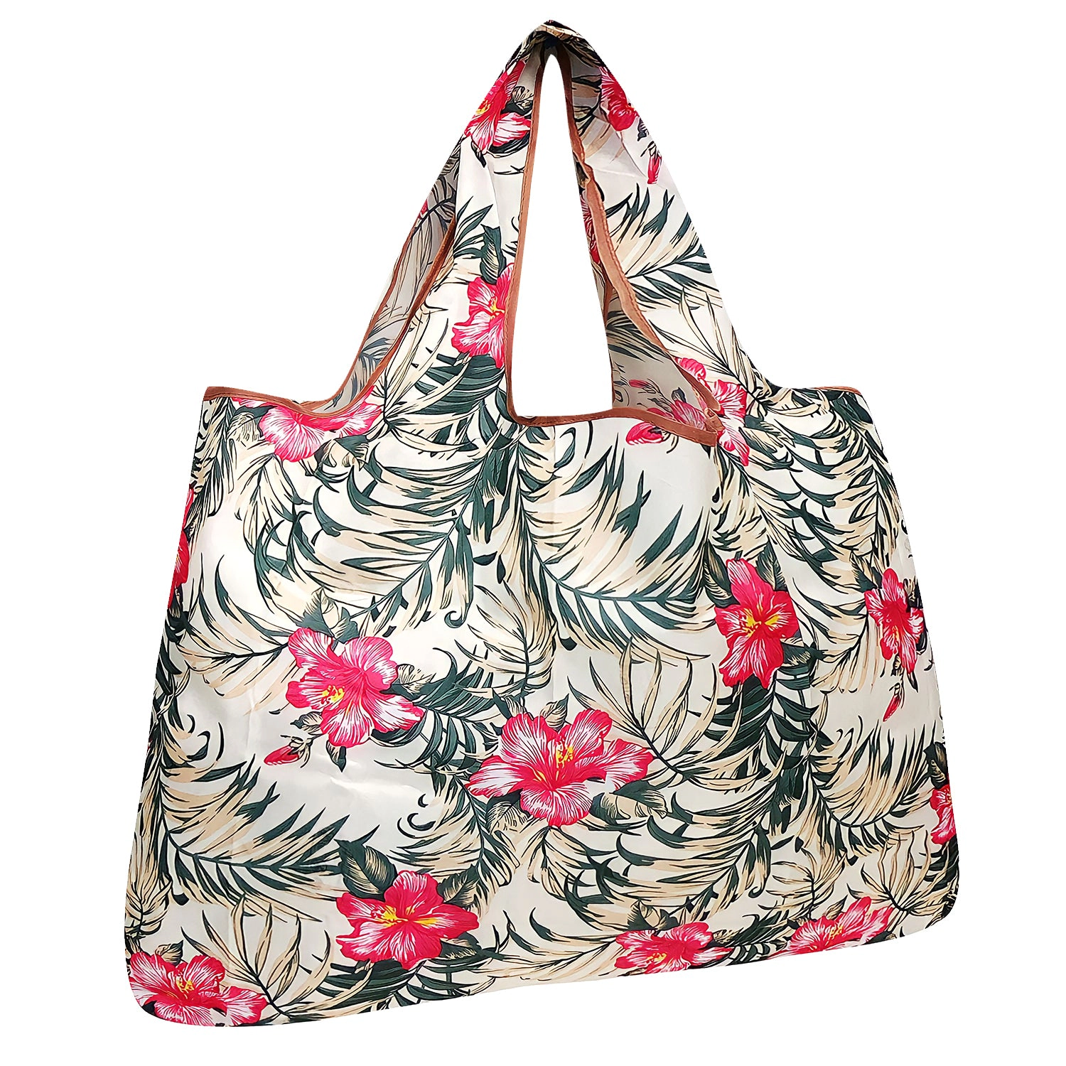 Wrapables Large Nylon Reusable Shopping Bag for Groceries