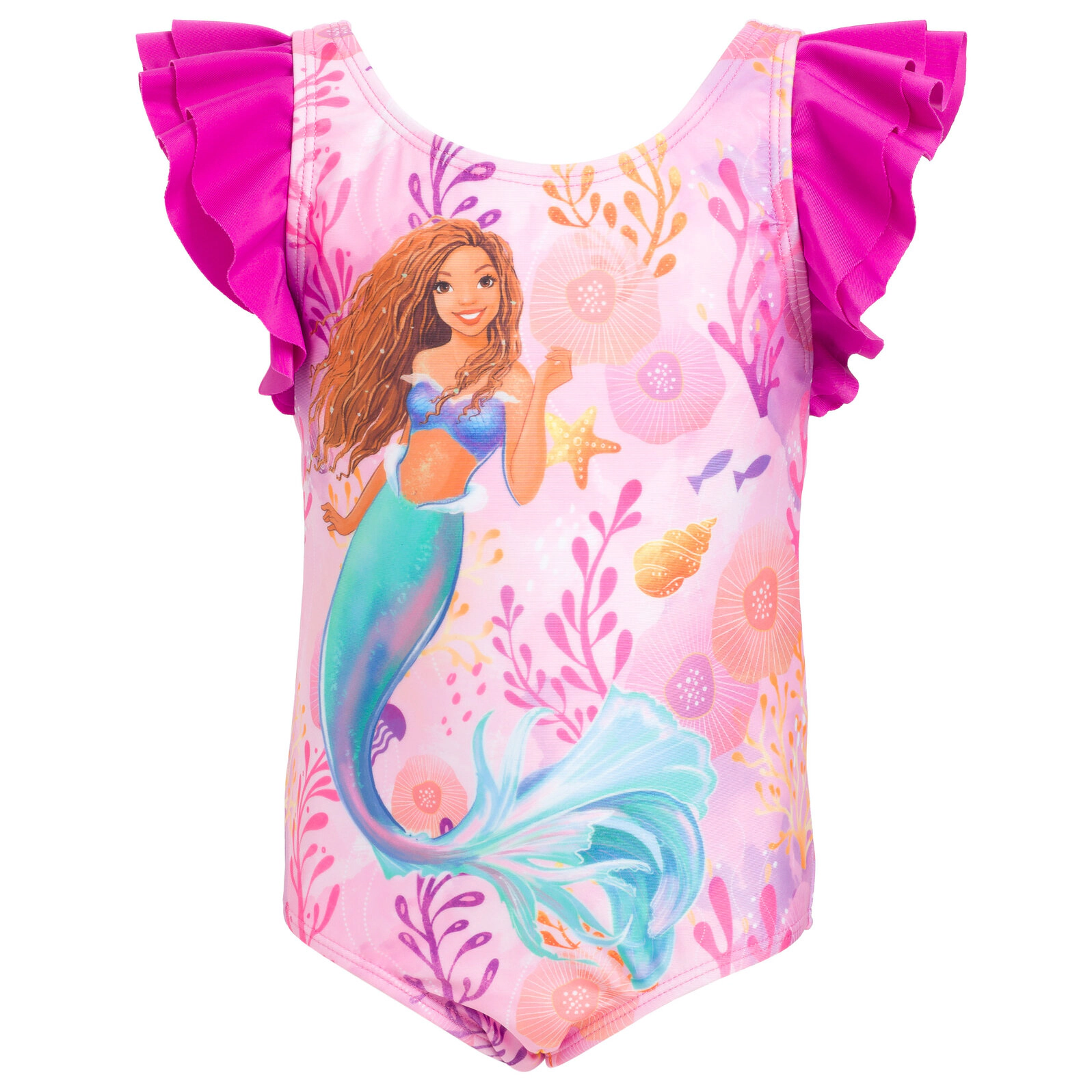 Disney Princess Girls' One Piece Bathing Suit