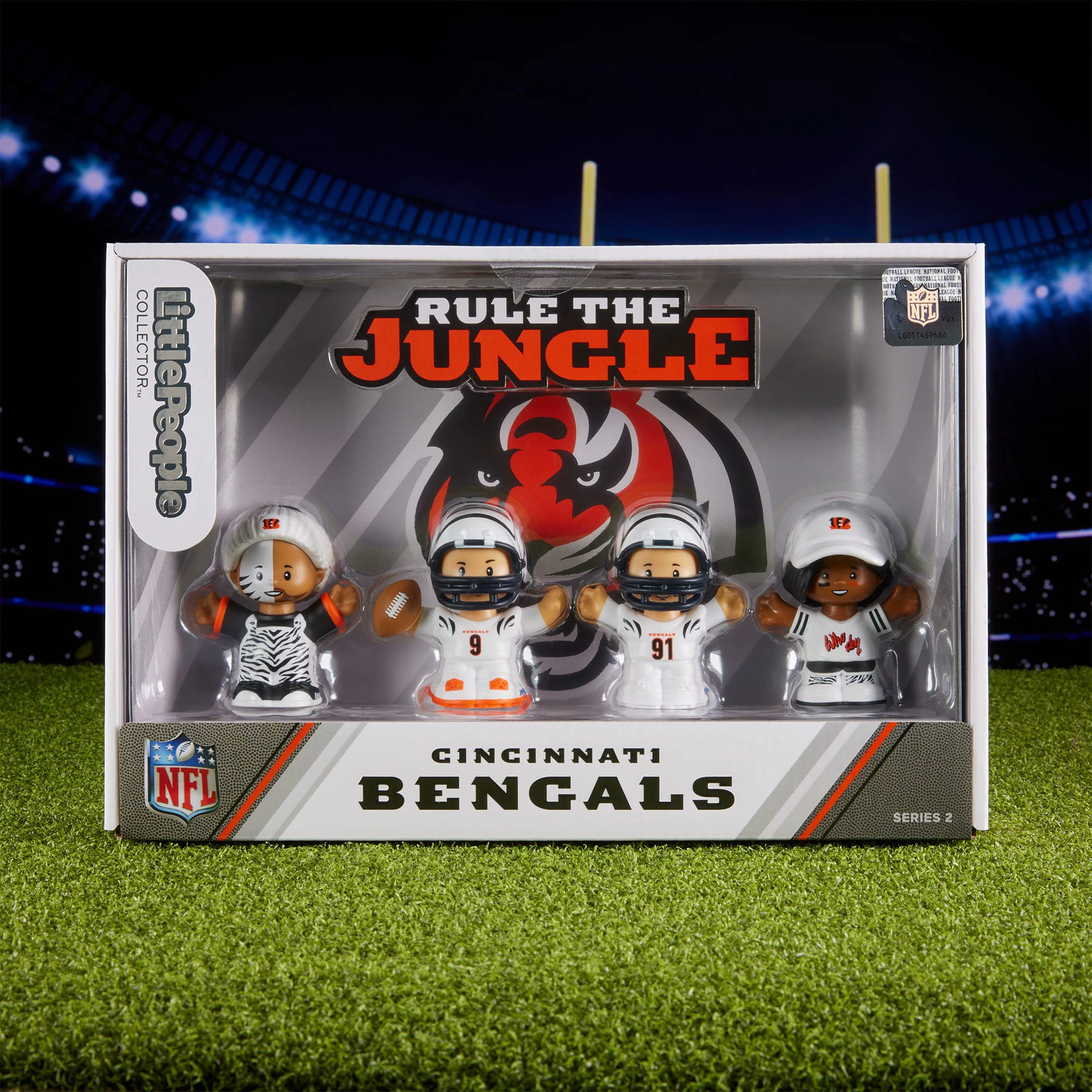 Fisher-Price Little People Cincinnati Bengals Fanatics Collector - NFL Series 2