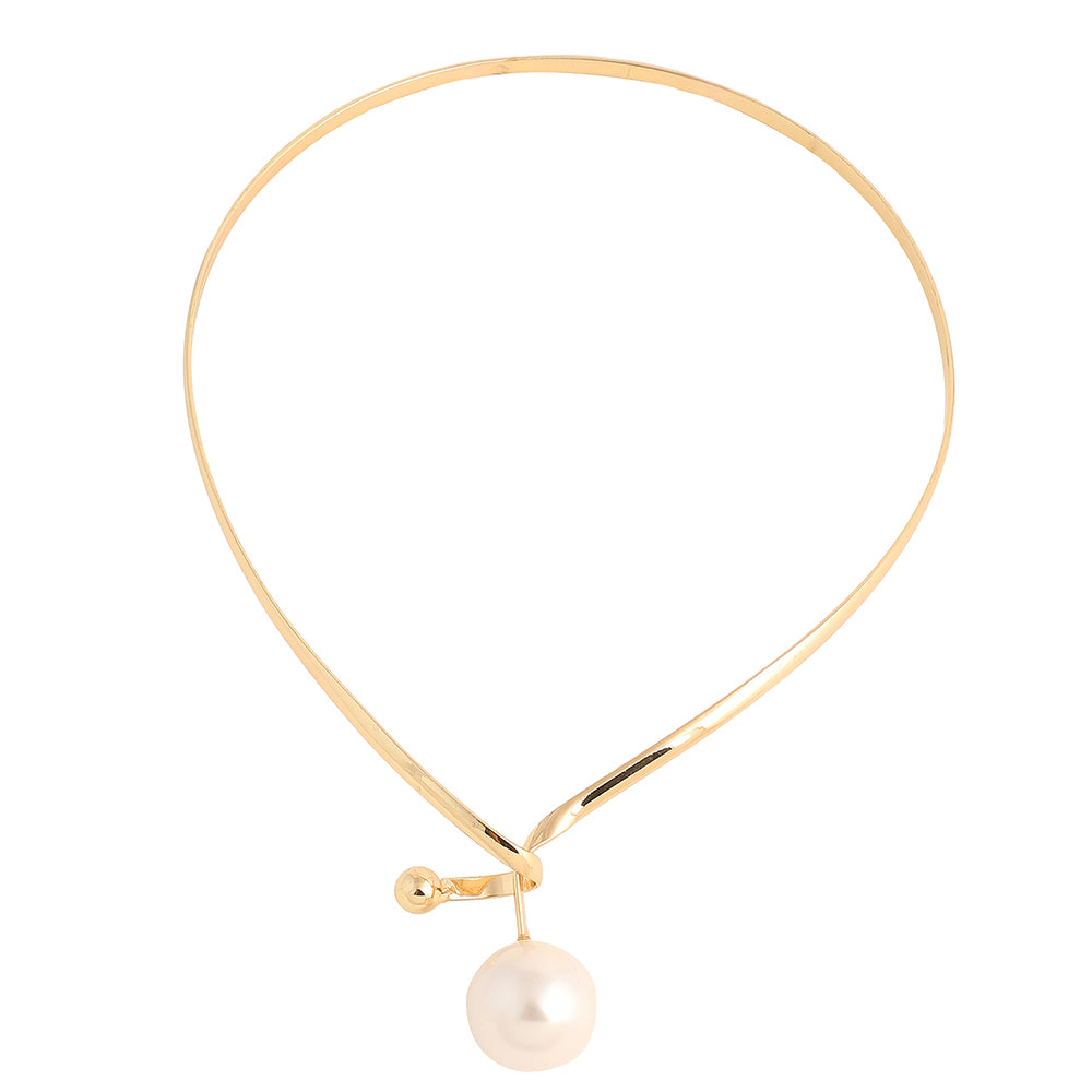 SOHI Women's Pellet Lariat Necklace