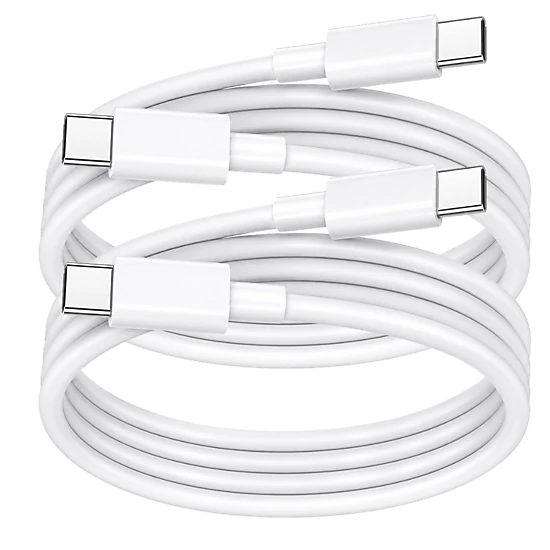 Qixxronics 2PCSUSB-C to USB-C Cable, 3FT Charging & Data Sync Cable for Samsung Galaxy, Z Flip, Z Fold, USBC Devices