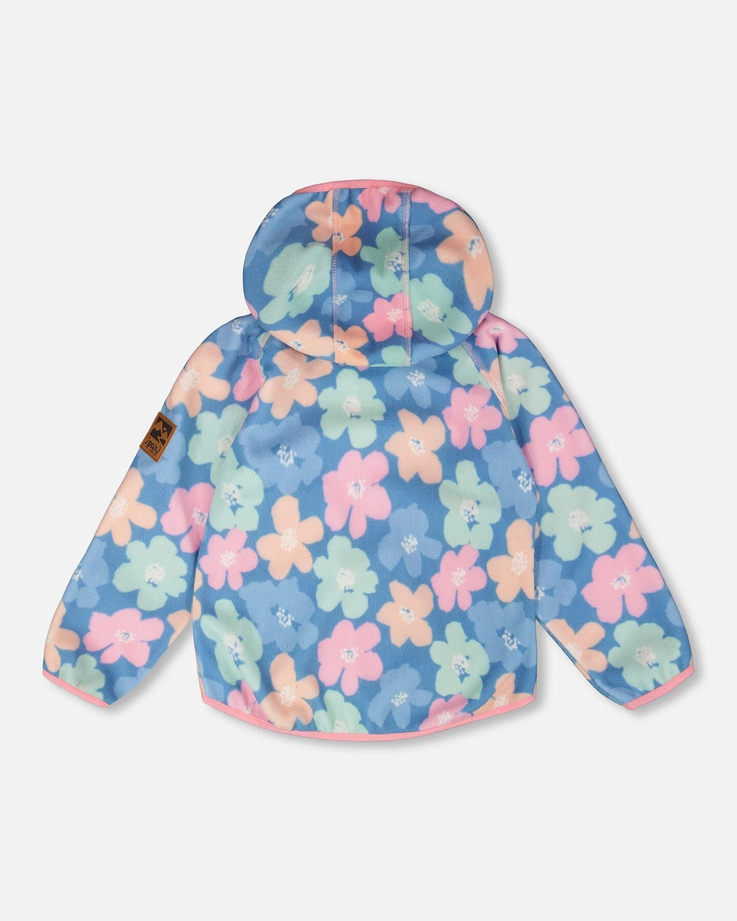Deux par Deux Girls Softshell Jacket Flower Print
