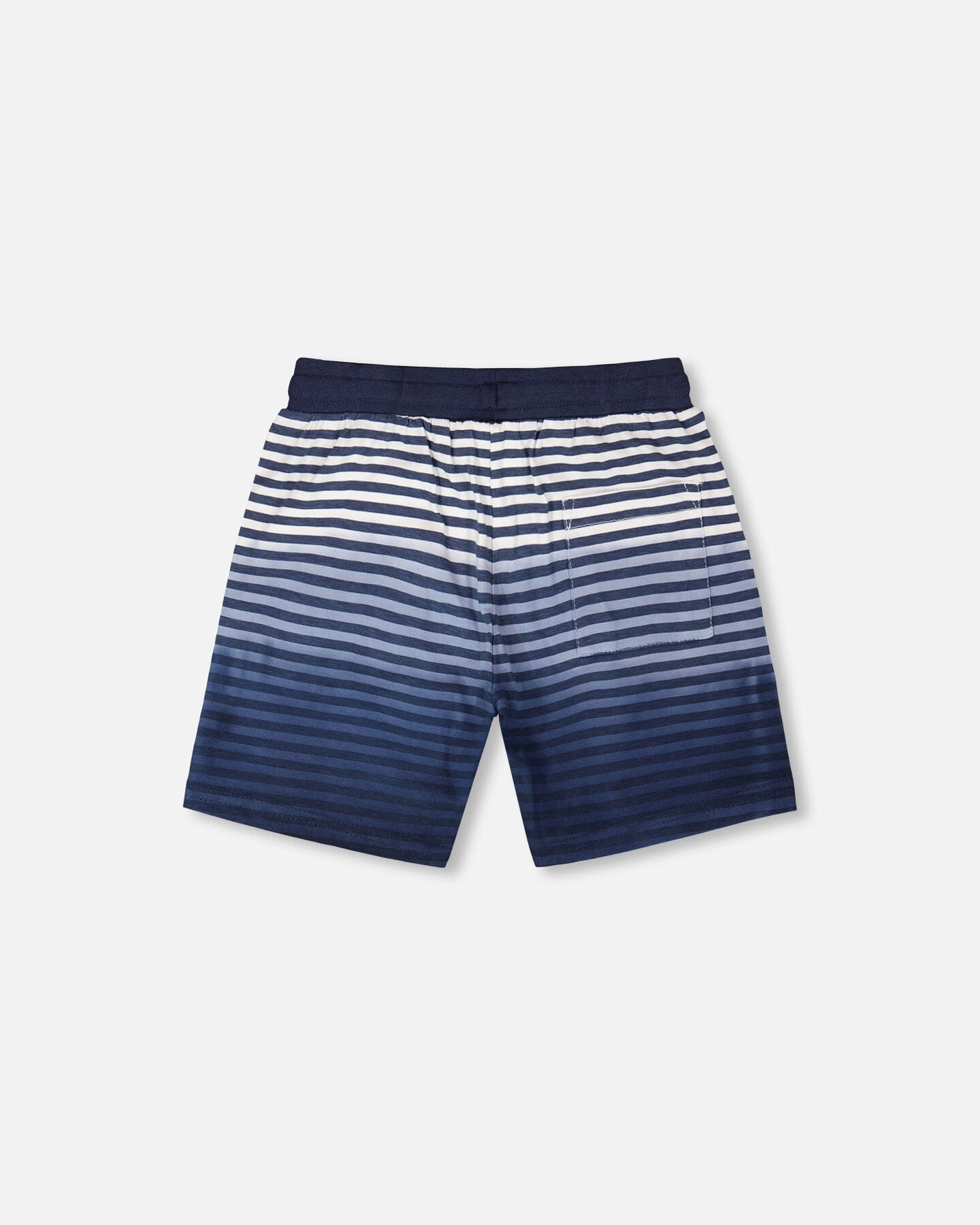 Deux par Deux Boys Organic Cotton Shorts Gradient Stripes