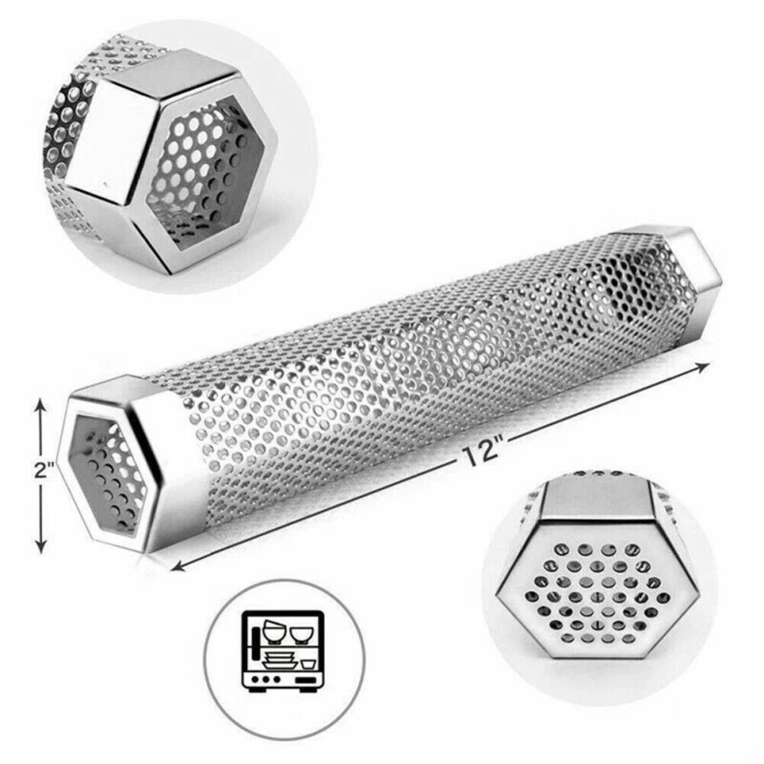 Home Collection Stainless Steel BBQ Smoker Tube for Wood Pellets
