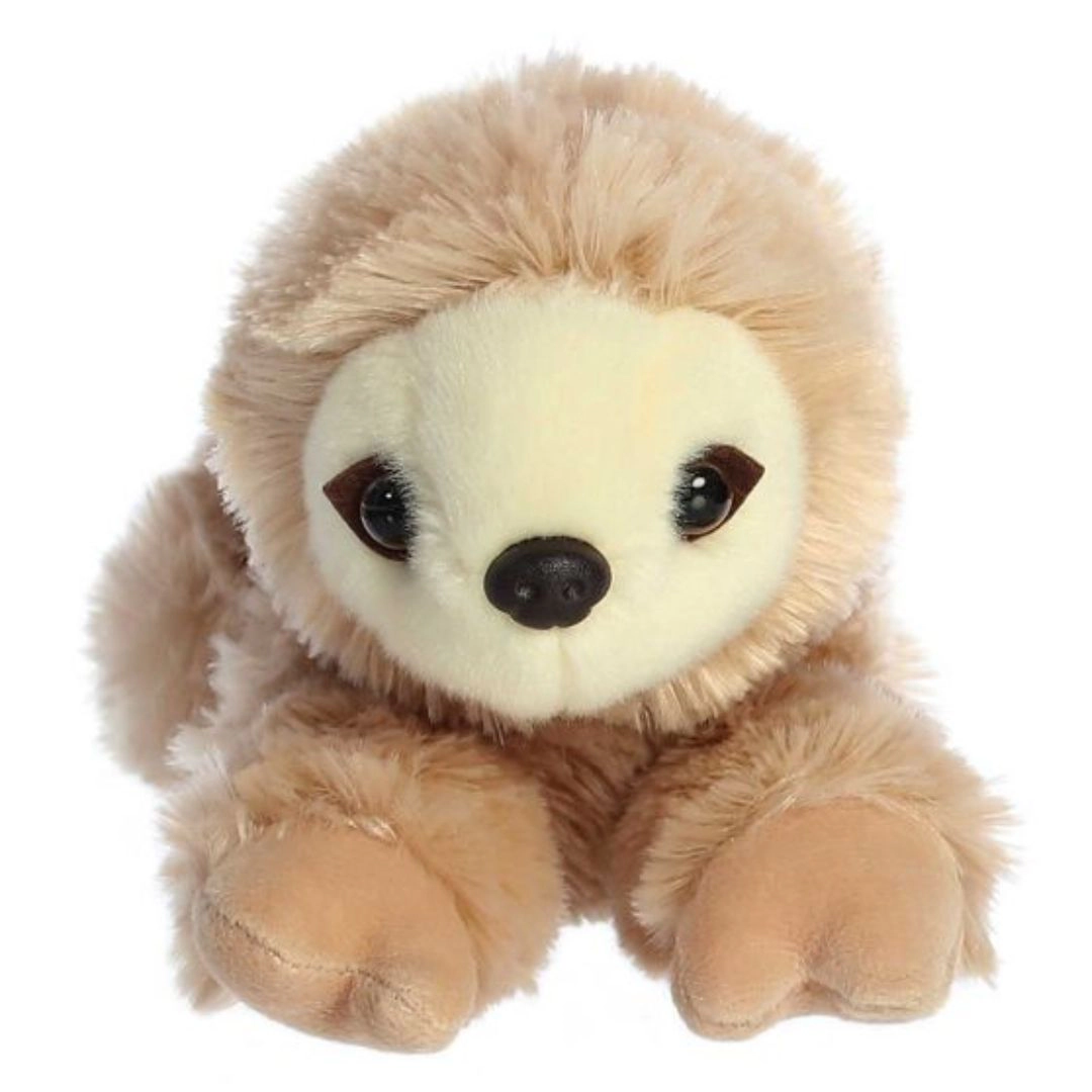 Aurora Mini Flopsie Sloth 8-Inch Stuffed Animal Plush