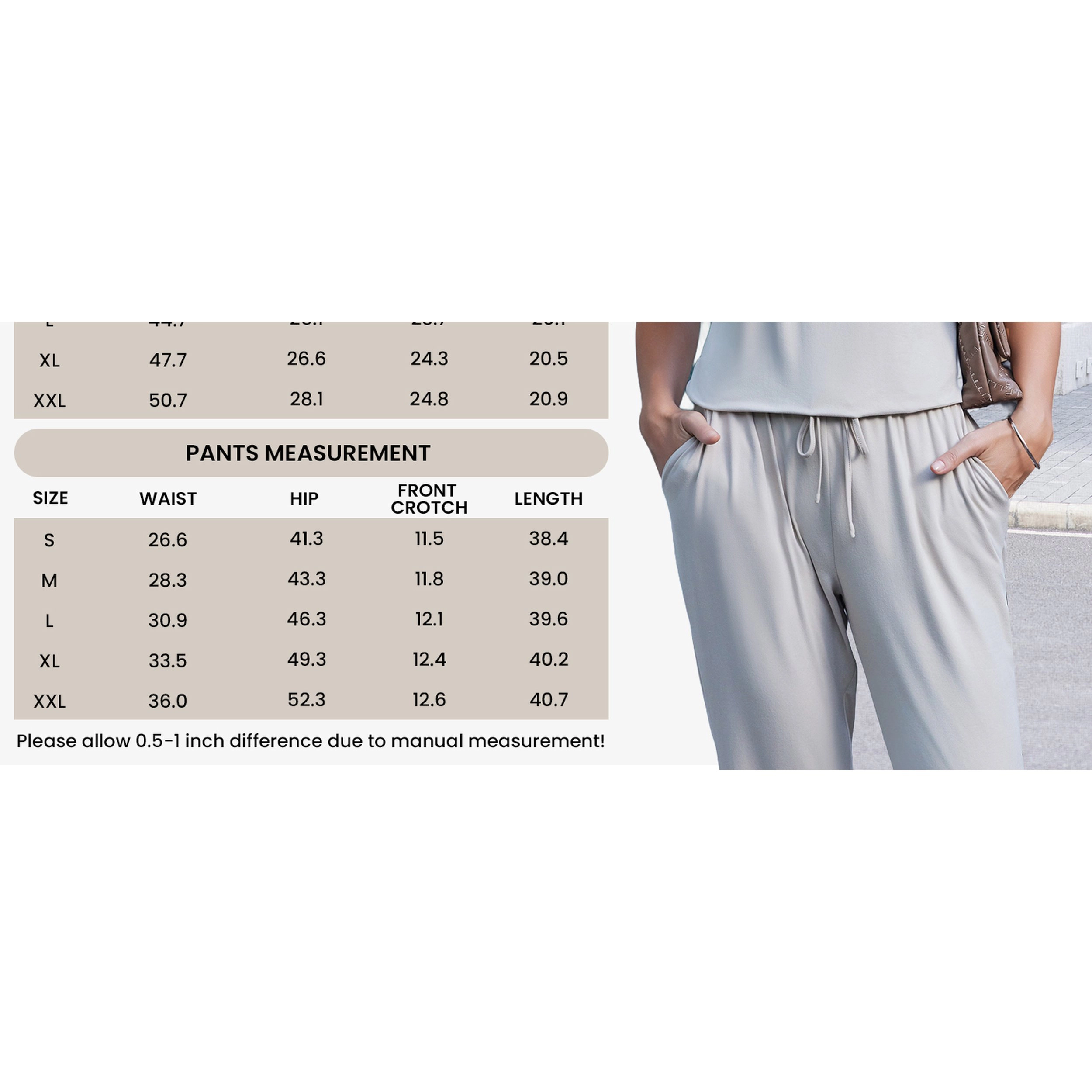 Ekouaer Women's Boat Neck Short Sleeve Top & Jogger Pants 2 Piece Set