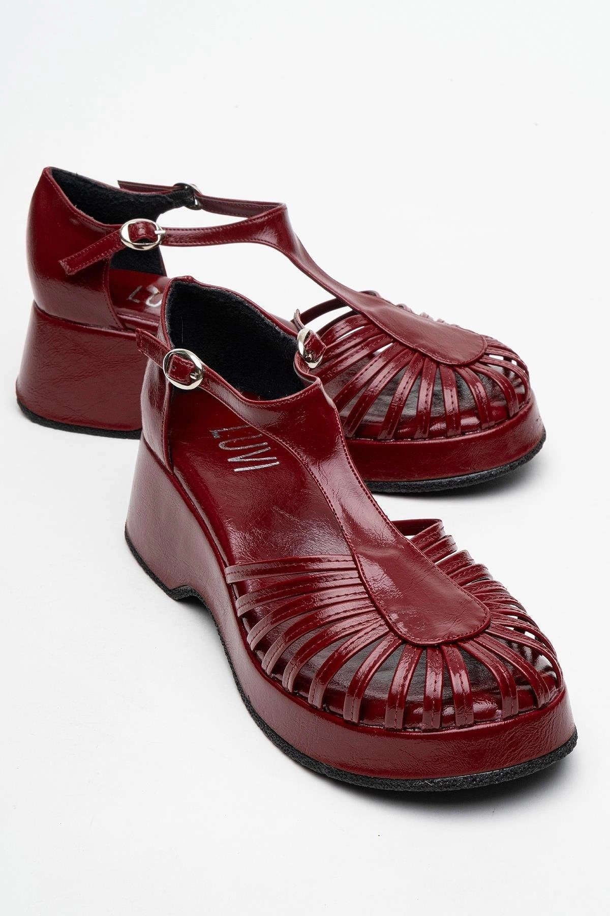 Prologue Shoes Womens Aniel Platform Wedge Sandal