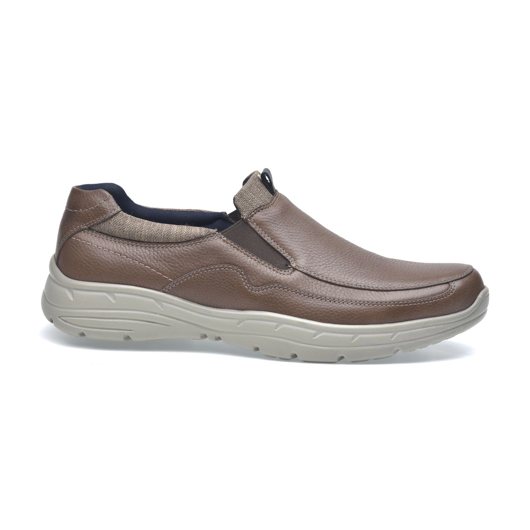 Pazstor Men's Nubuck Leather Moccasin Abdiel
