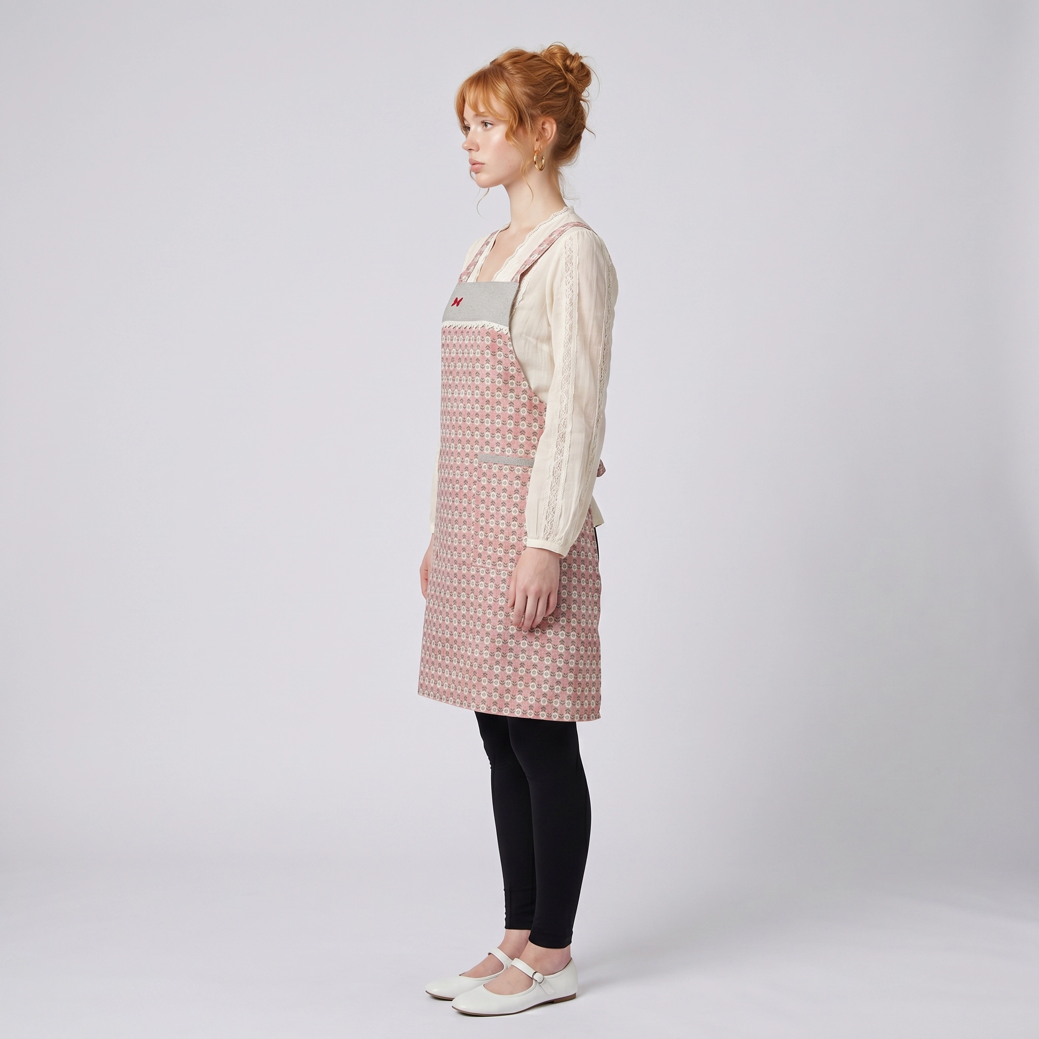 Alilang Unisex Adjustable Printed Full Apron with Bib Front and Waist Ties