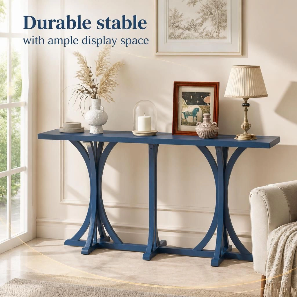 GOODSILO Long Narrow Entryway Console Table