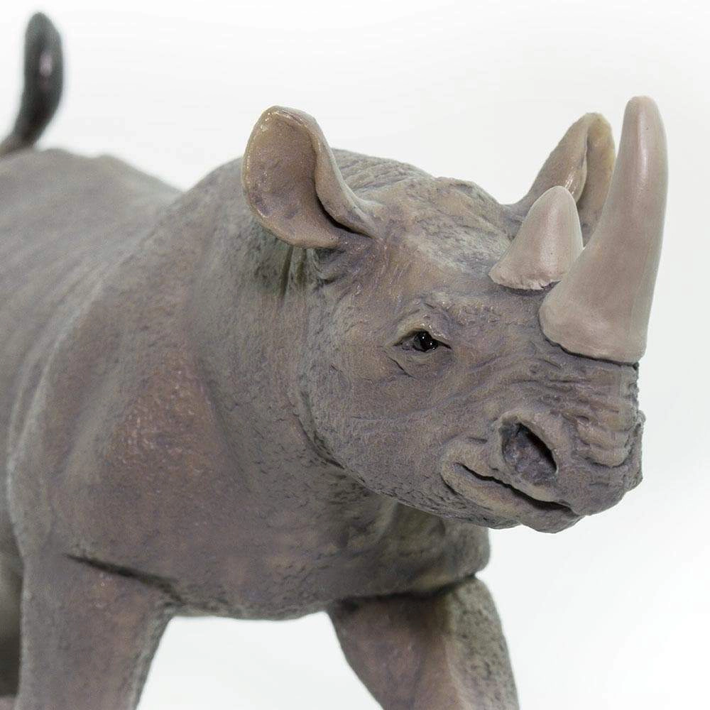 Safari Ltd. - Black Rhino Kids Toy Figure
