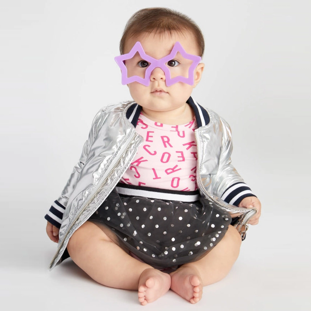 Rockets of Awesome Dotted Tulle Skirt For Baby Girl