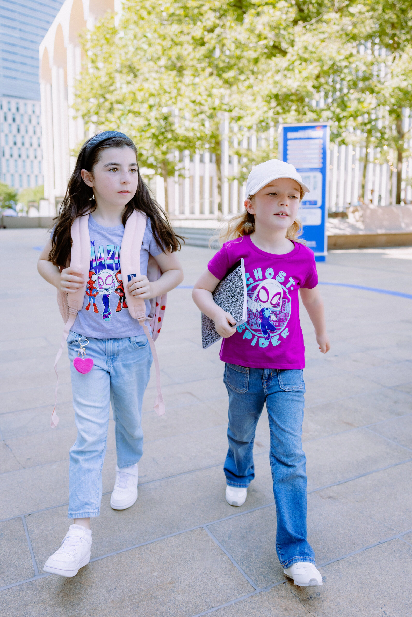 Marvel Spidey and His Amazing Friends Girls' 2-Pack Short Sleeve T-Shirts