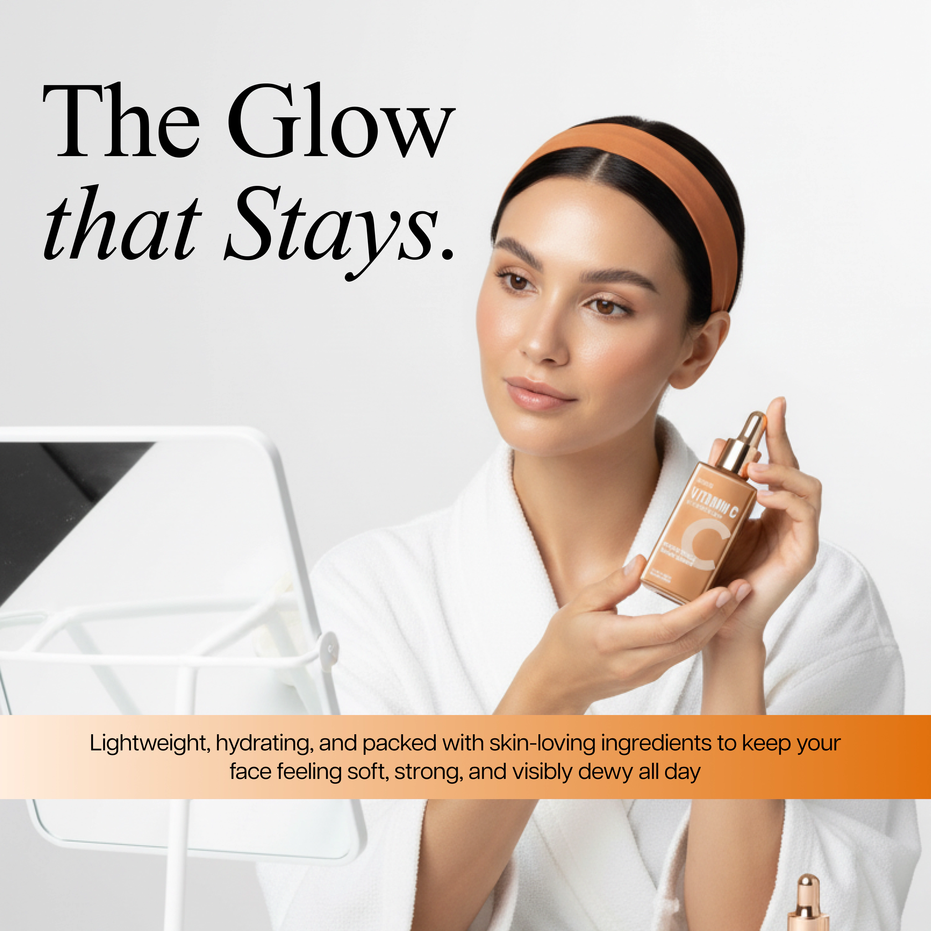 Lovery Vitamin C and Ceramides Brightening Face Serum - Korean Skin Care Radiance & Barrier Repair Treatment
