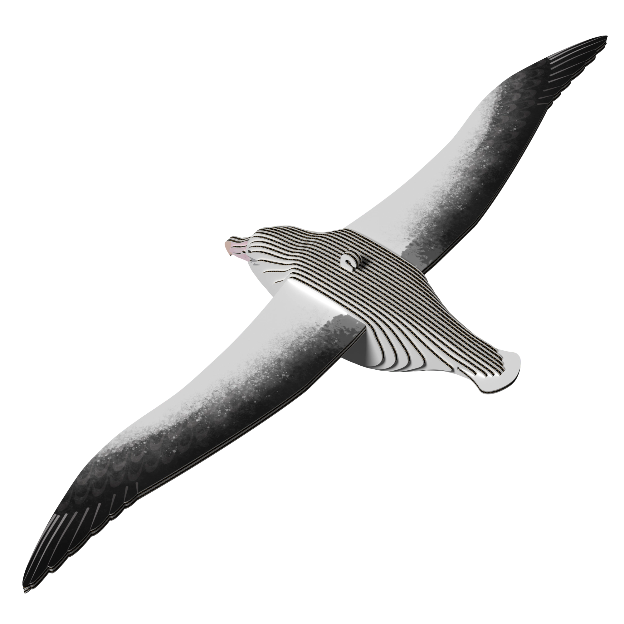 EUGY Royal Albatross 3D Puzzle - contains 25 puzzle pieces