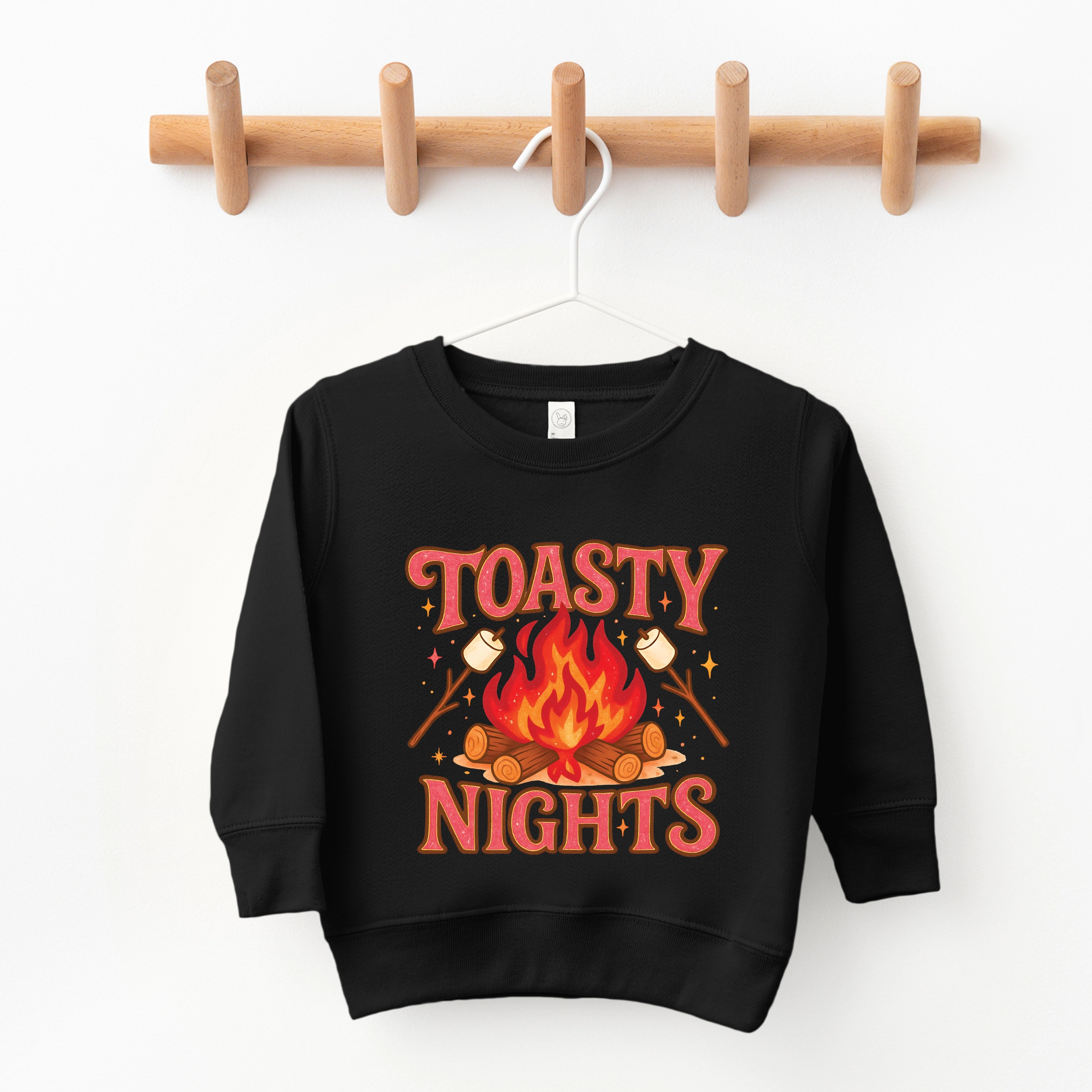 The Juniper Shop - Toasty Nights Marshmallow Toddler Graphic Sweatshirt